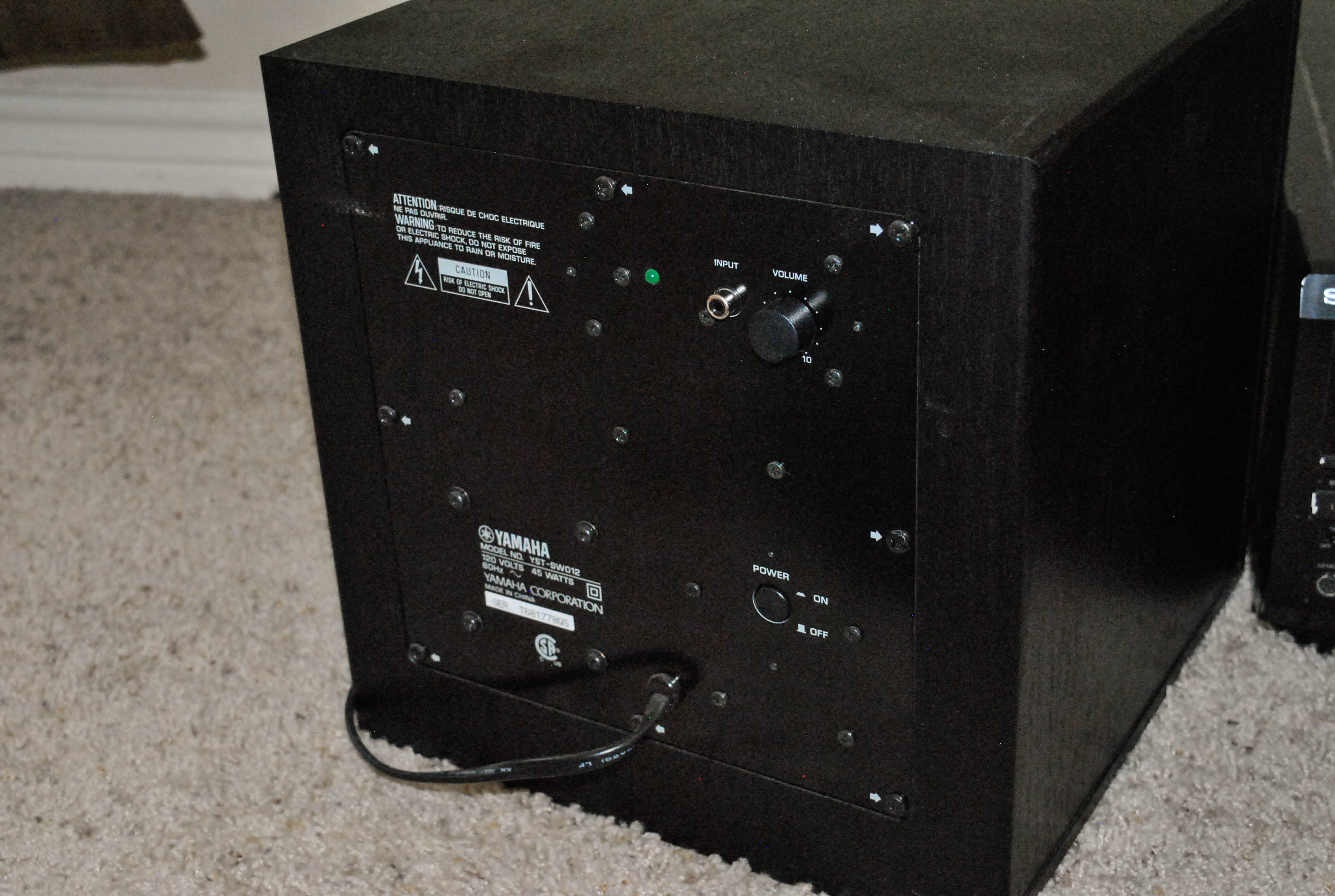 Sony 400-Disc MegaStorage CD Changer with Yamaha Subwoofer