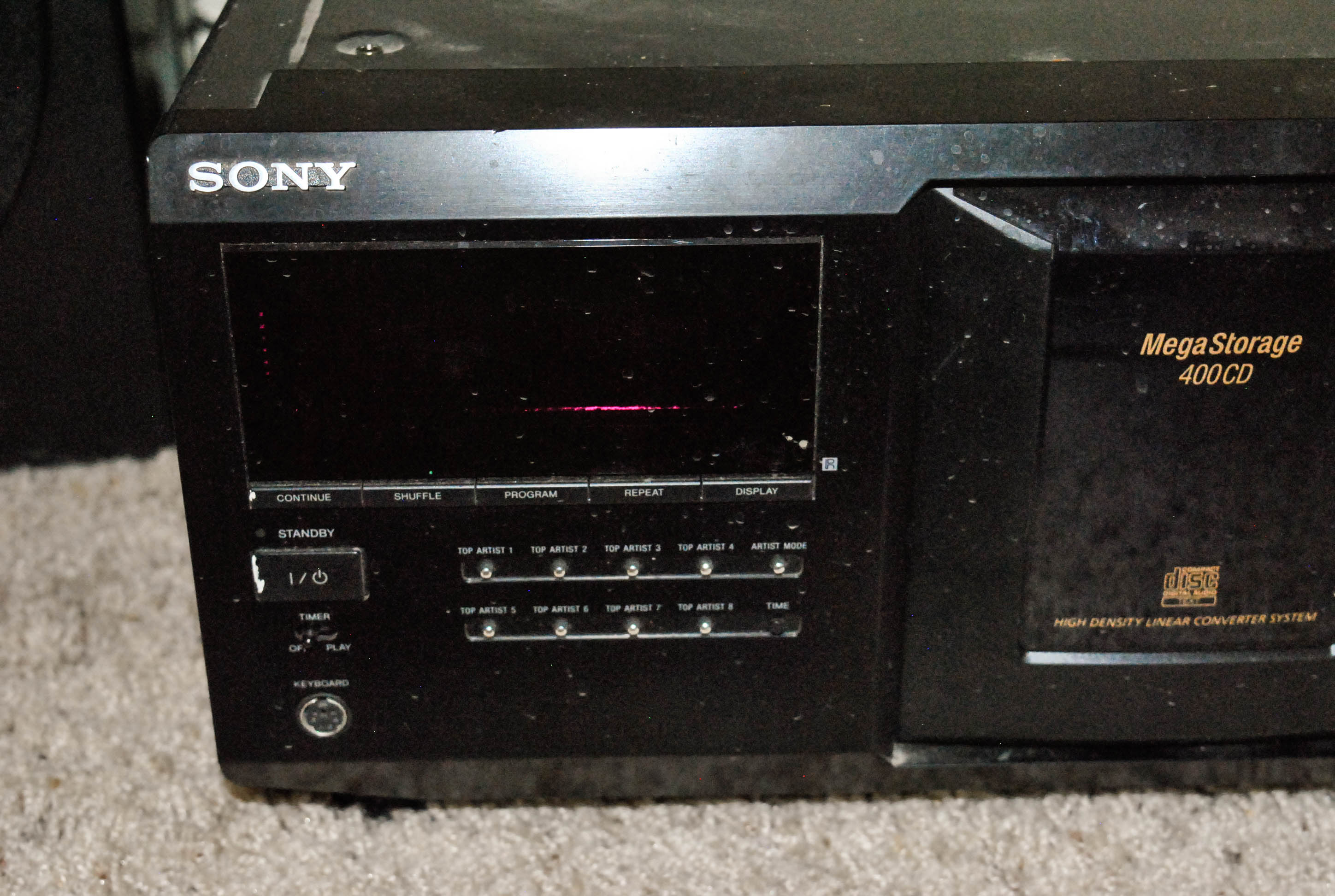 Sony 400-Disc MegaStorage CD Changer with Yamaha Subwoofer