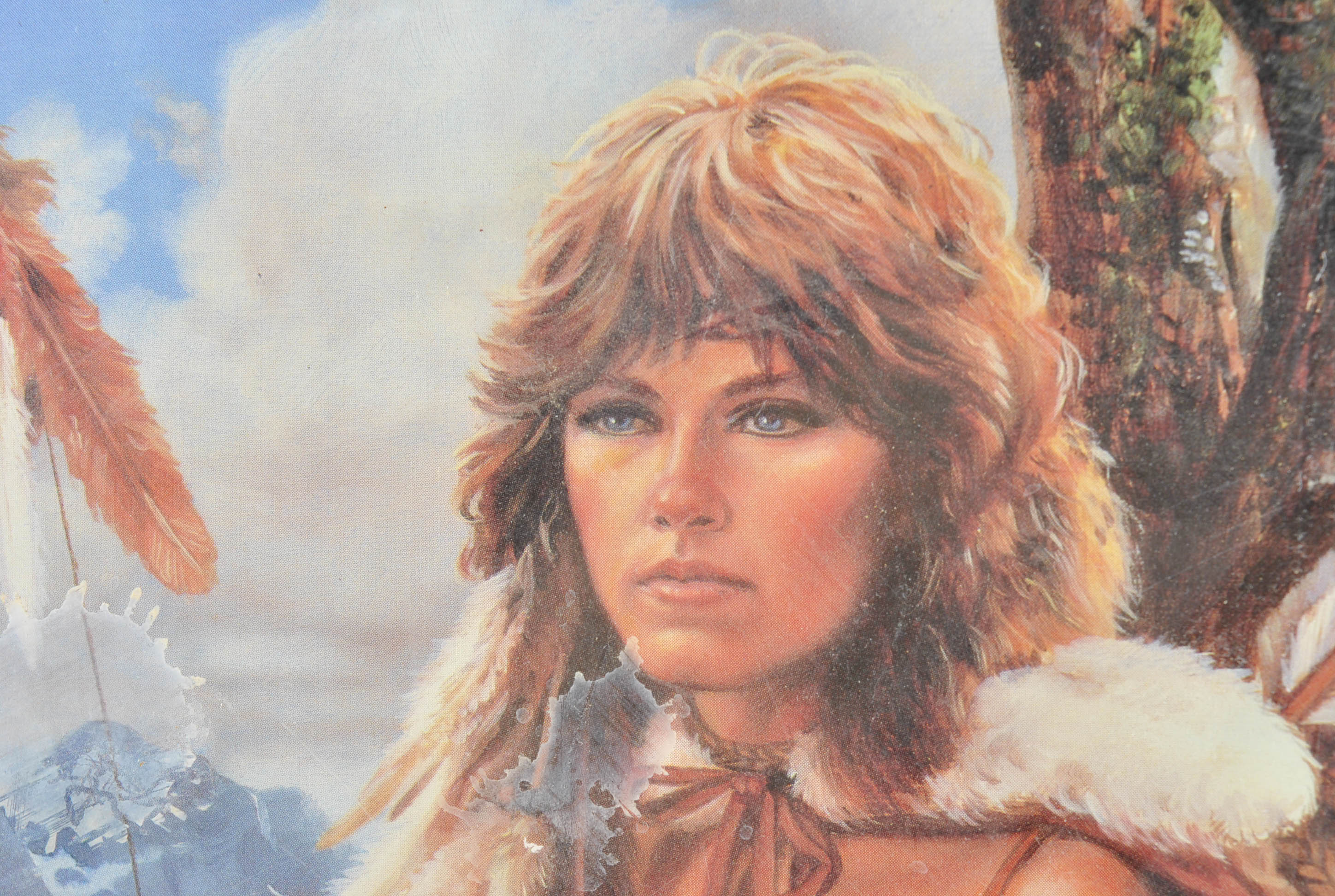 Clyde Caldwell 1984 Limited Edition Offset Lithograph "Alerelean"