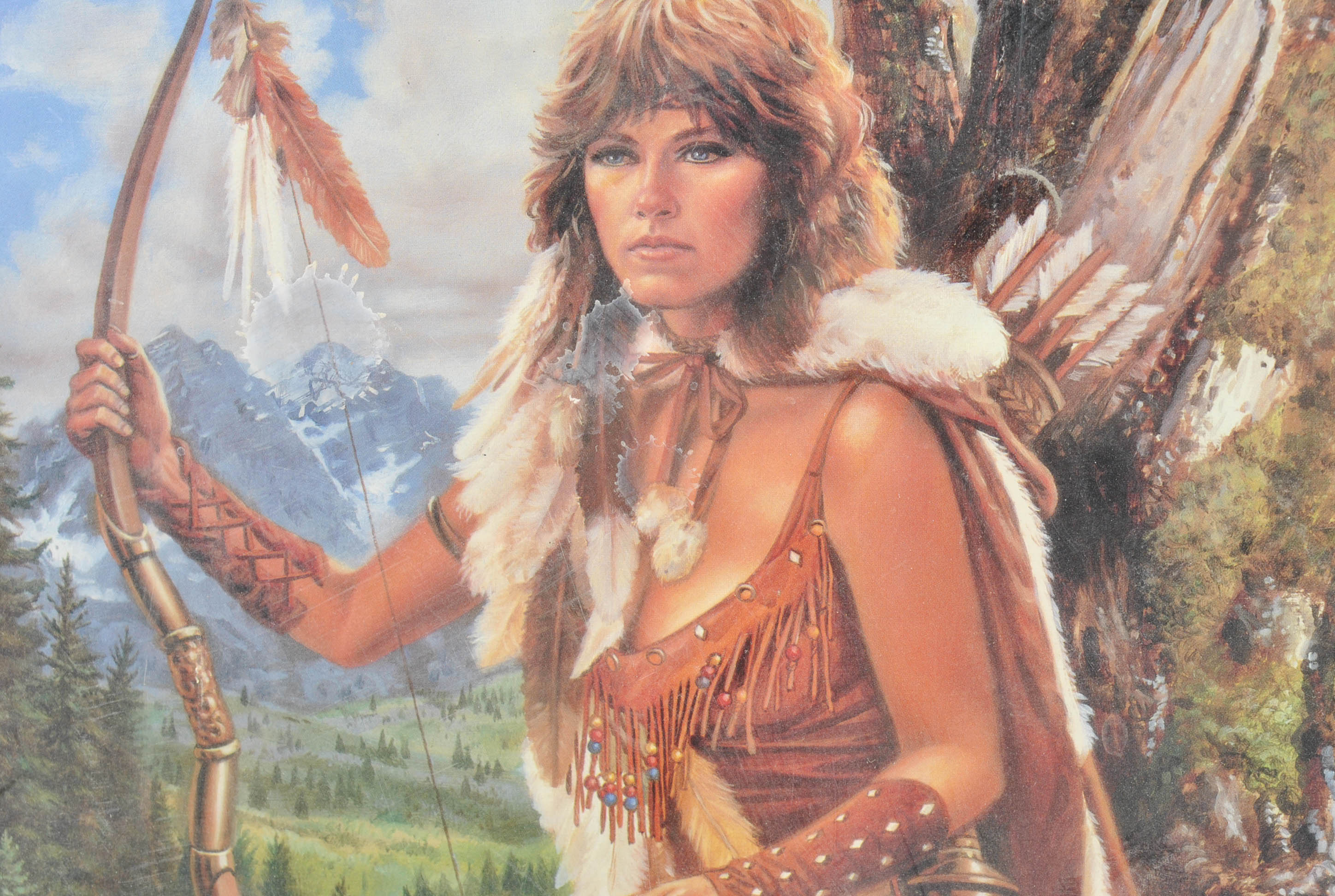 Clyde Caldwell 1984 Limited Edition Offset Lithograph "Alerelean"