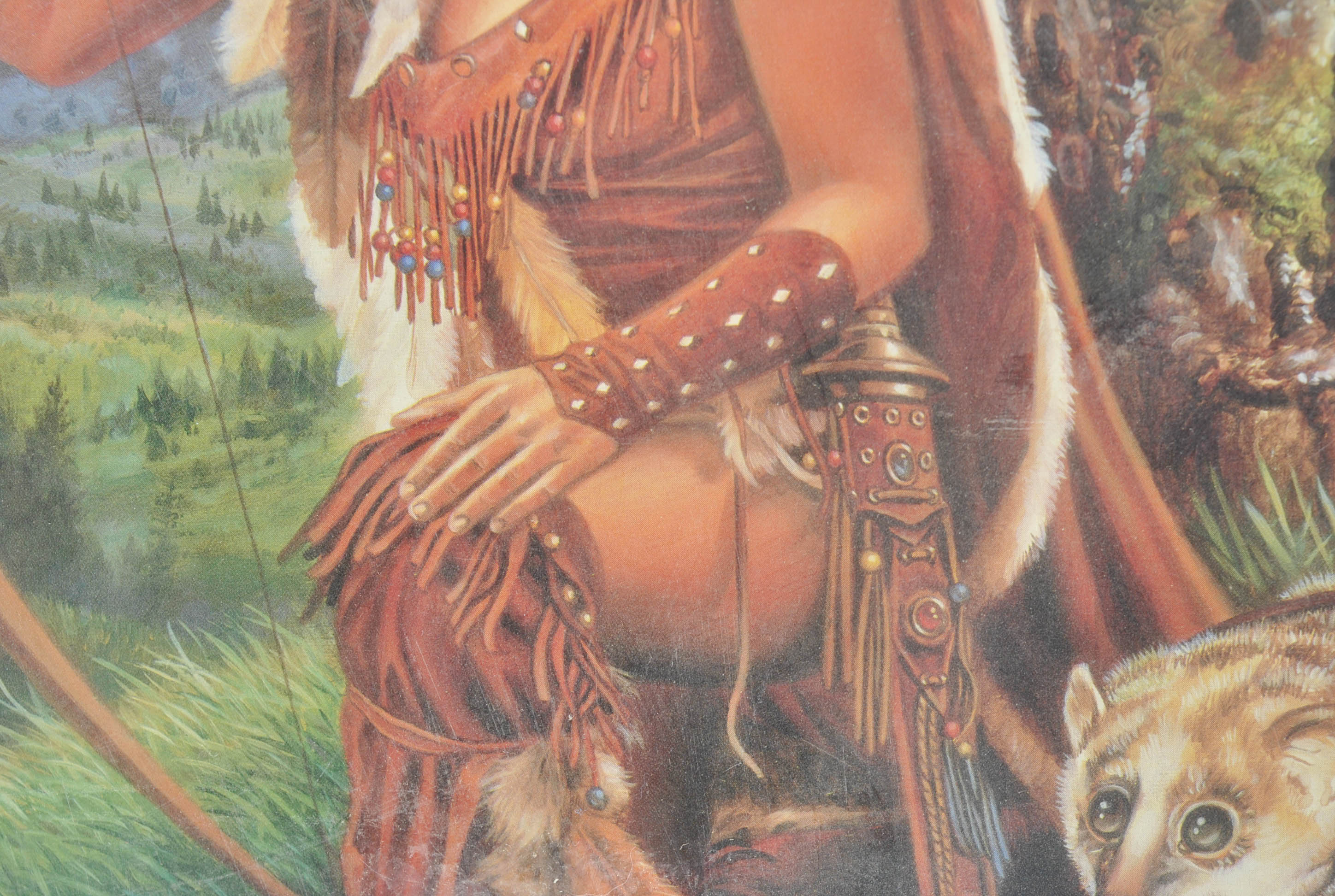 Clyde Caldwell 1984 Limited Edition Offset Lithograph "Alerelean"