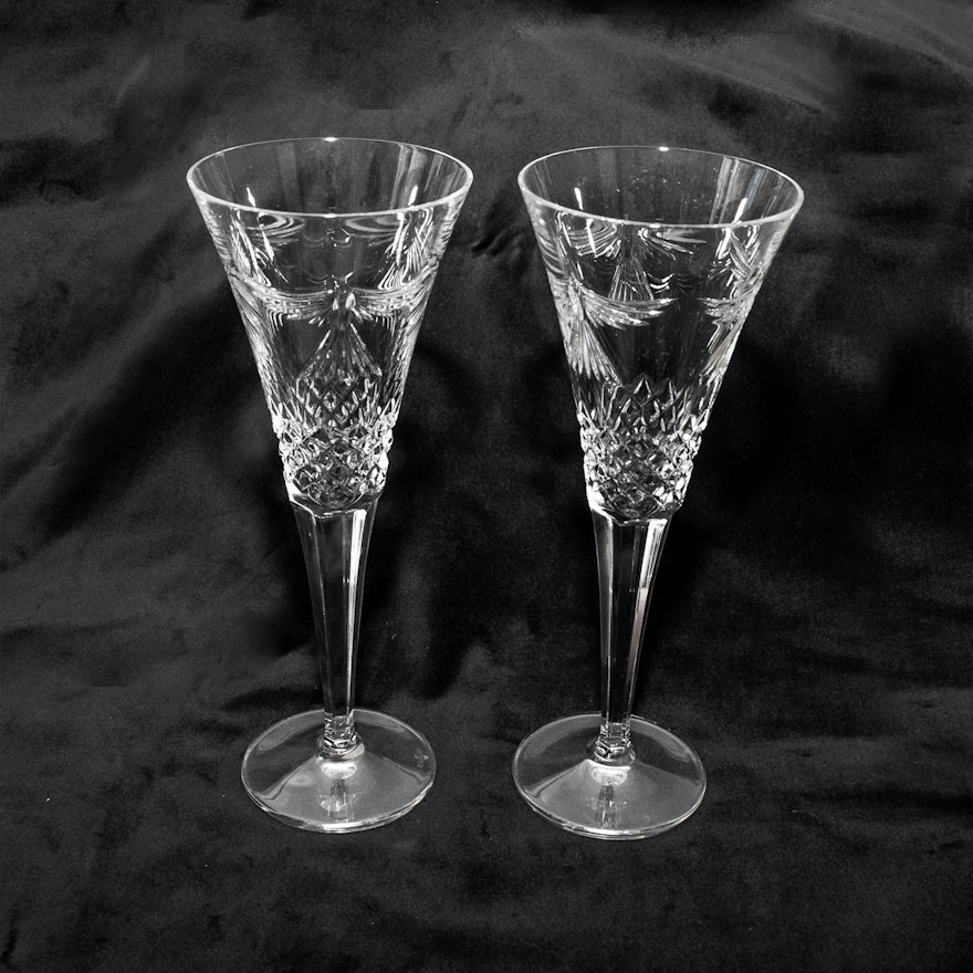 Waterford Crystal Champagne Toasting Flutes