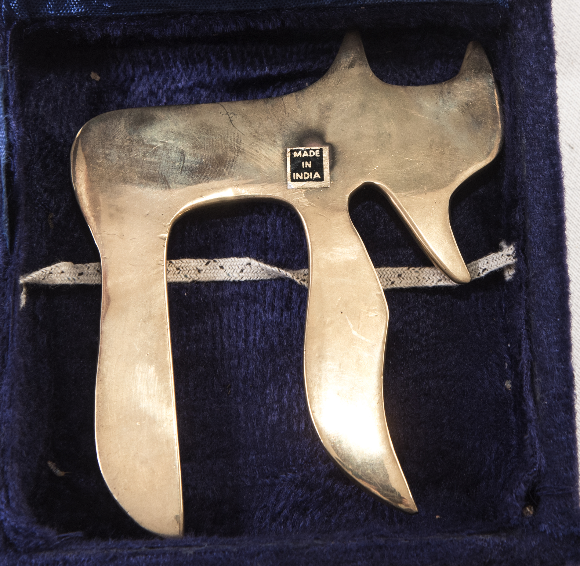 Brass Chai Paperweight