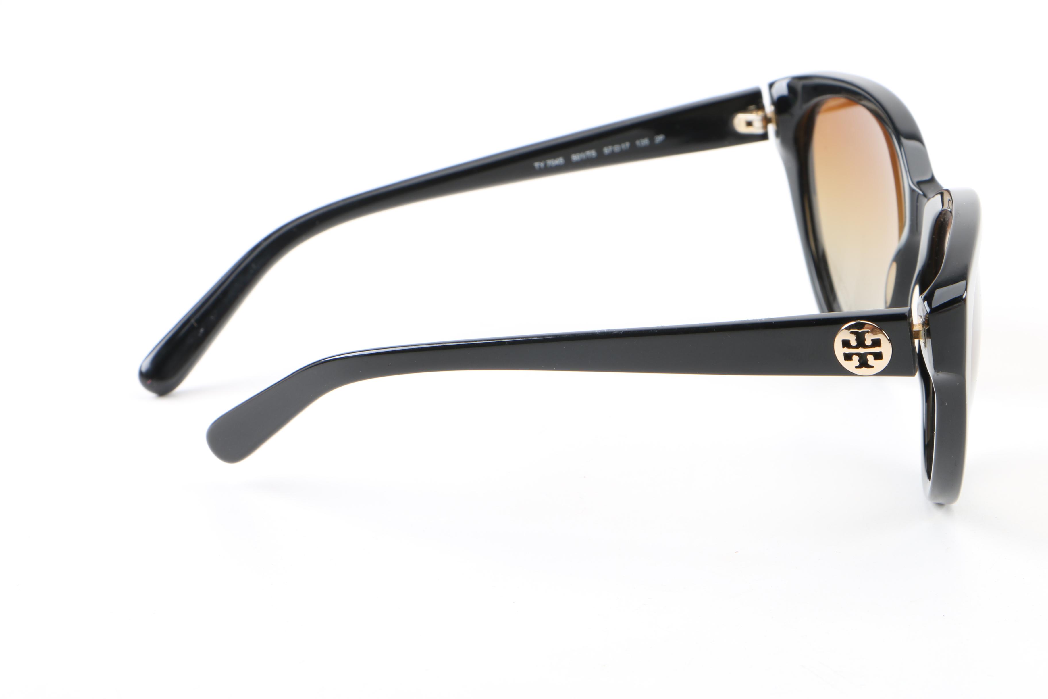 Tory Burch TY 7045 Cat Eye Polarized Sunglasses with Case