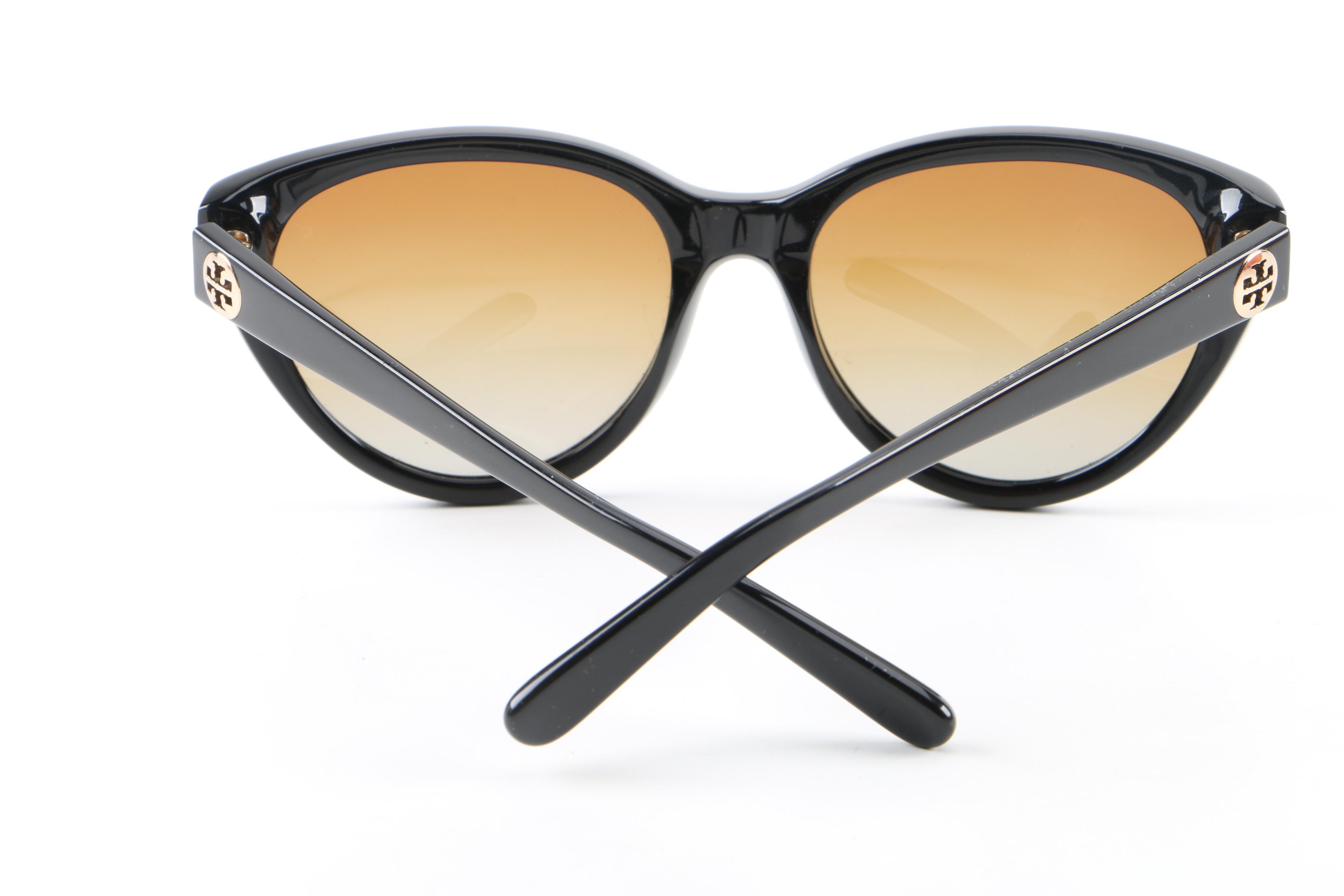 Tory Burch TY 7045 Cat Eye Polarized Sunglasses with Case