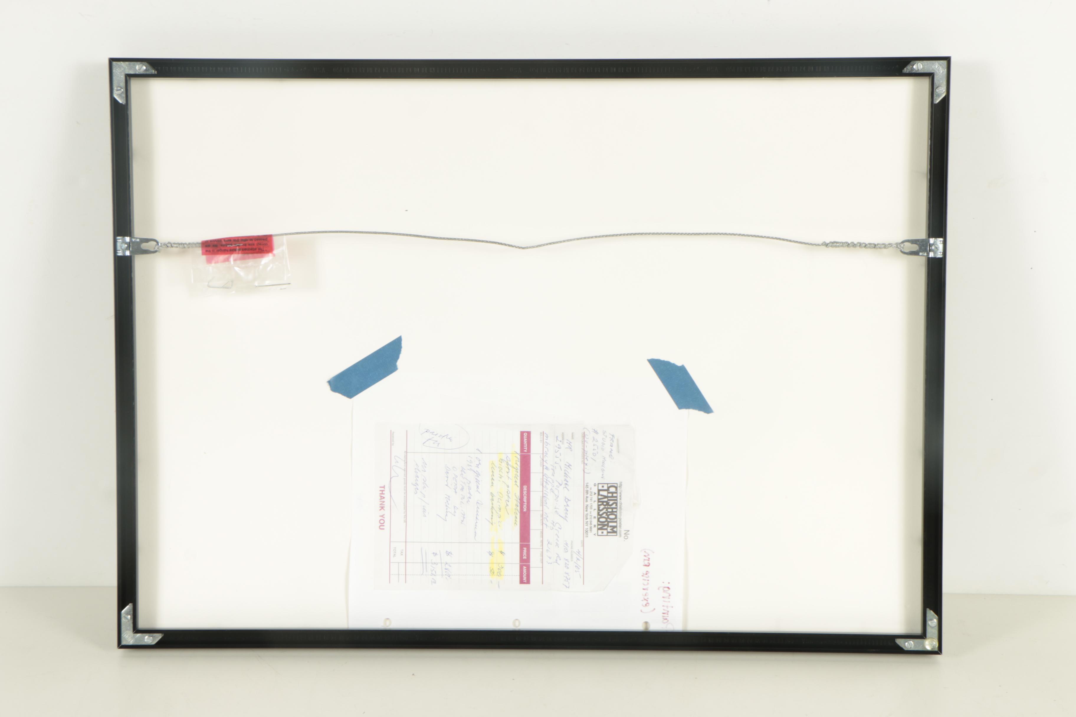 Giclée Documentary Movie Poster for "Giochi Olimpici"