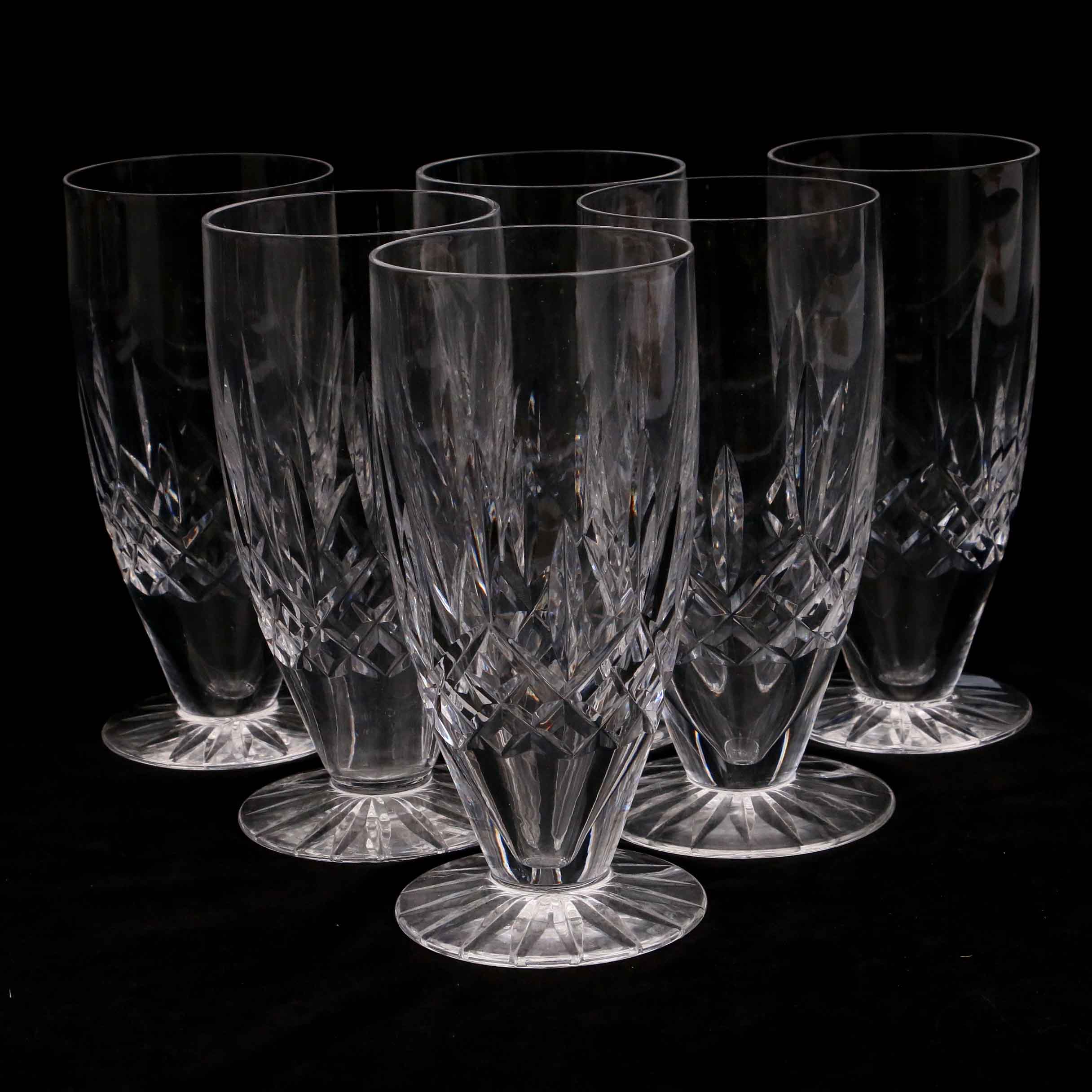 Waterford Crystal "Lismore" Iced Tea Glasses
