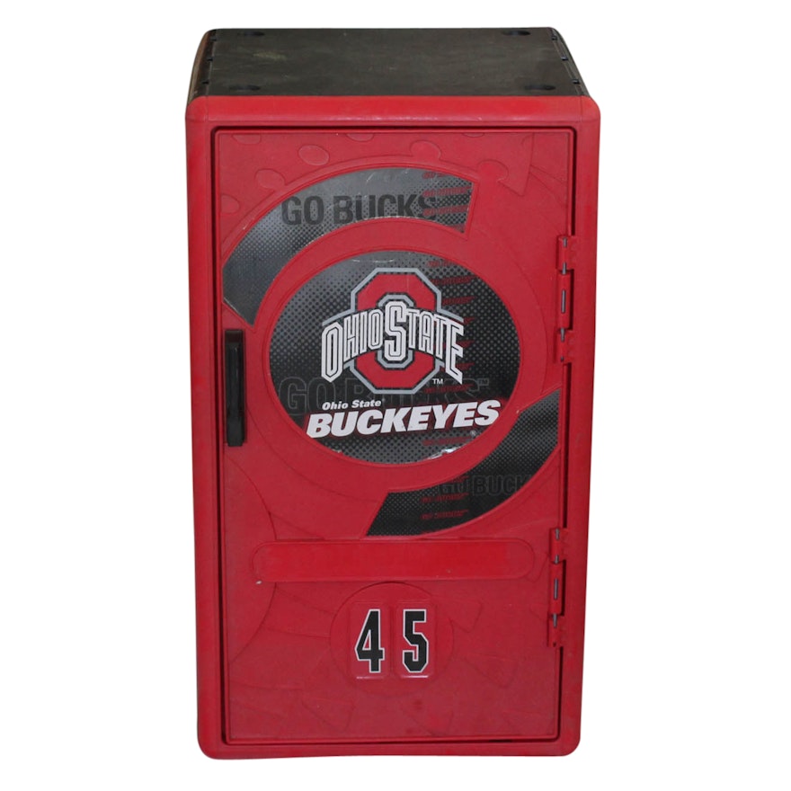 Plastic OSU Buckeyes Locker