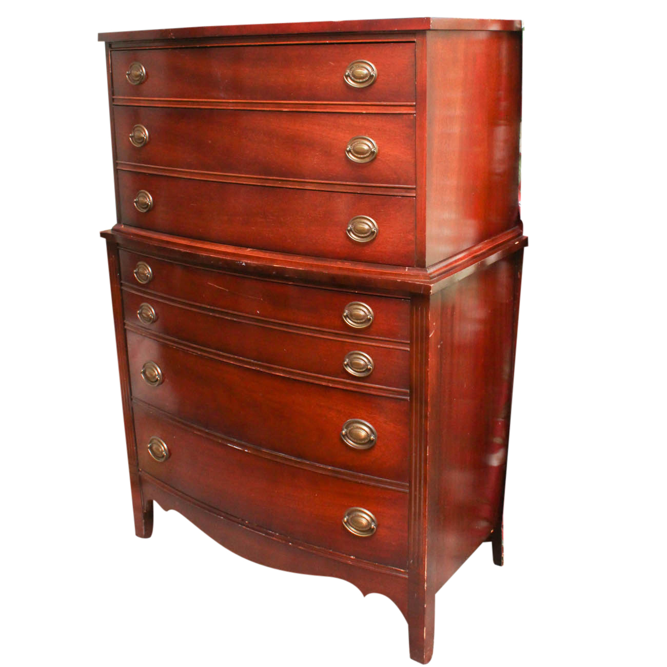 Vintage Dixie Hepplewhite Style Chest of Drawers