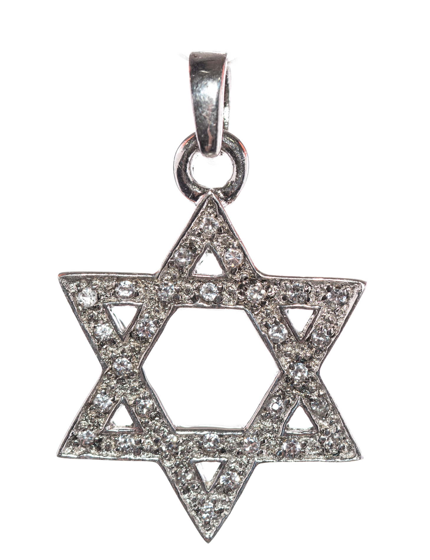 Sterling Silver Star of David Pendants