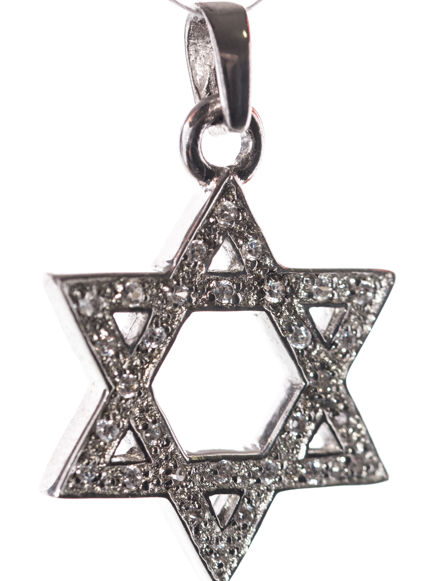 Sterling Silver Star of David Pendants
