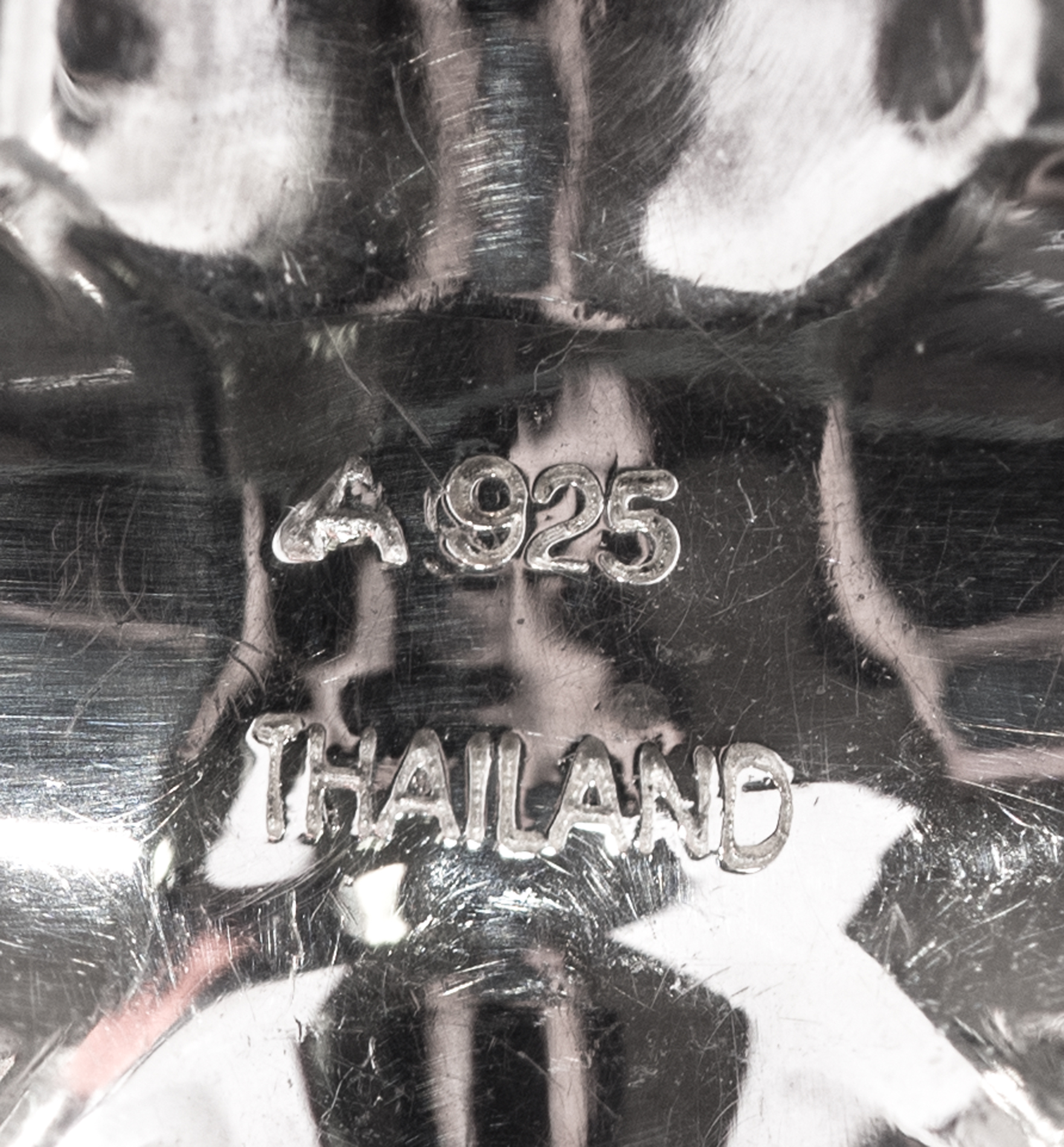 Sterling Silver Marcasite and Crystal Cross Enhancer Pendant