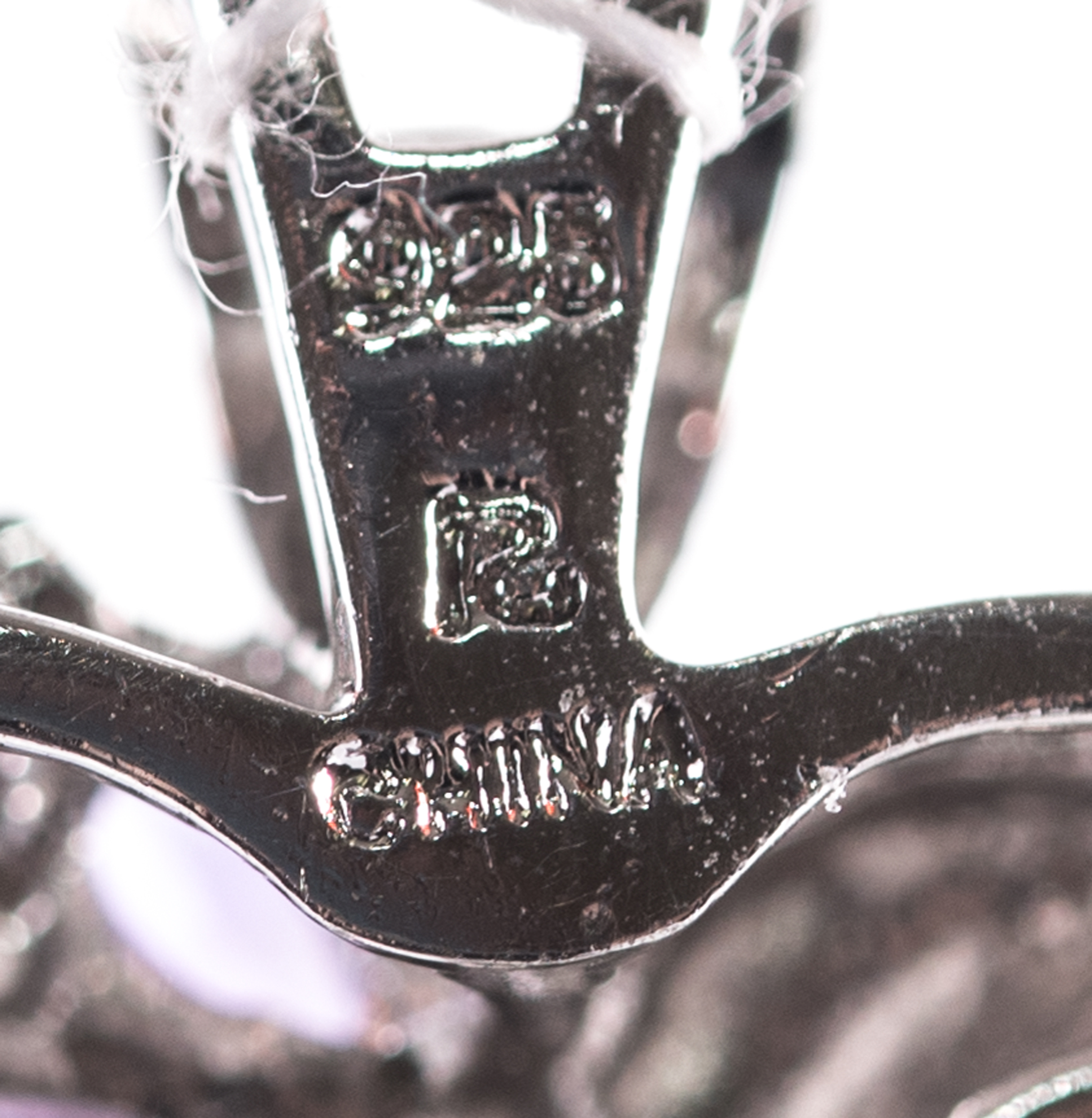 Sterling Silver Amethyst Open Heart Pendant