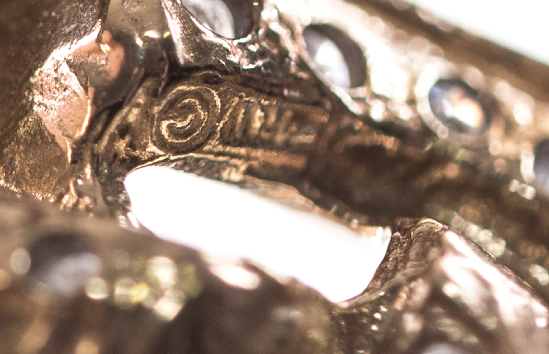 10K Yellow Gold Diamond Pendant