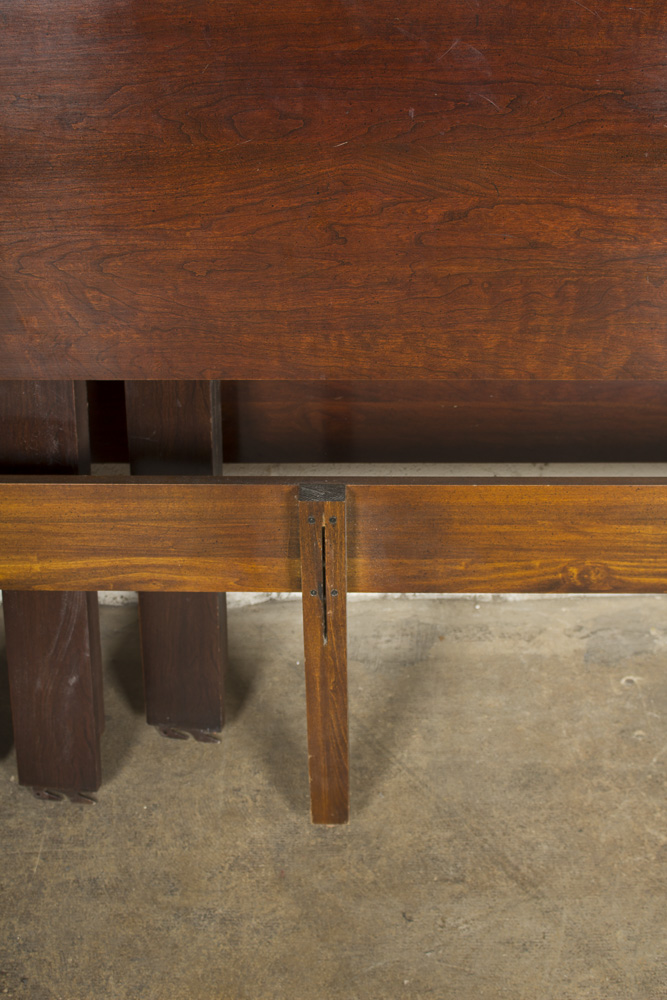 Federal Style King Size Bed Frame with Bed Steps by The Bombay Company