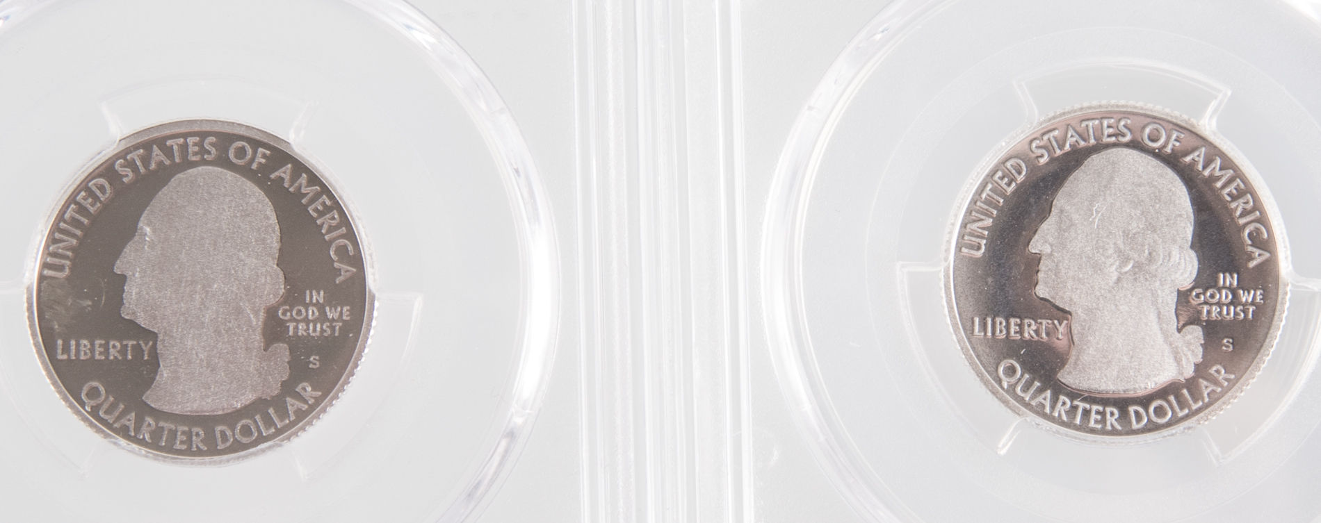 Various Silver States, US Territories, National Parks Quarters