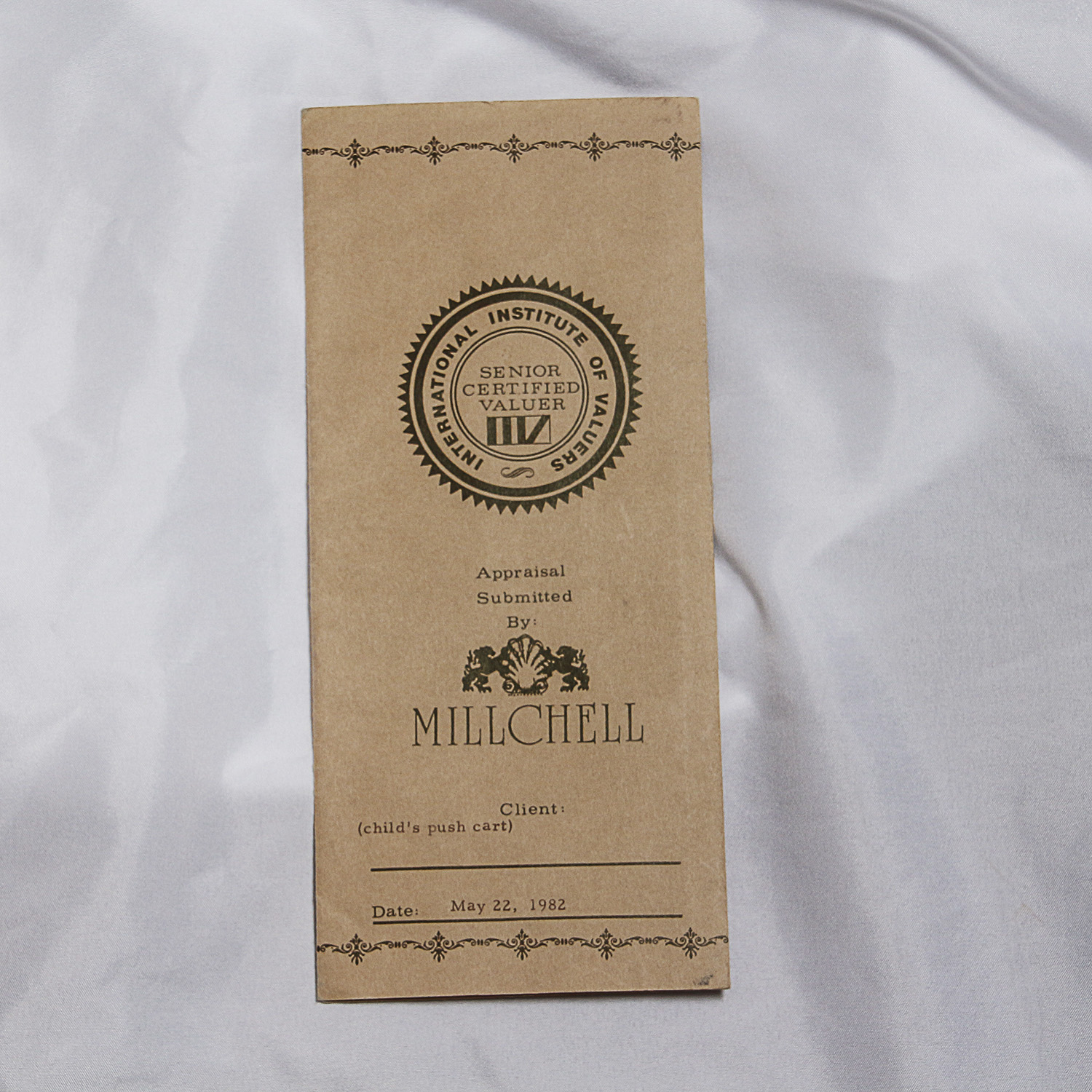 Late 19th Century Child's Pull Cart