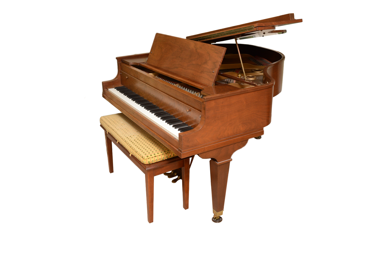 Circa 1949 Baldwin Hamilton Baby Grand Piano With Bench EBTH