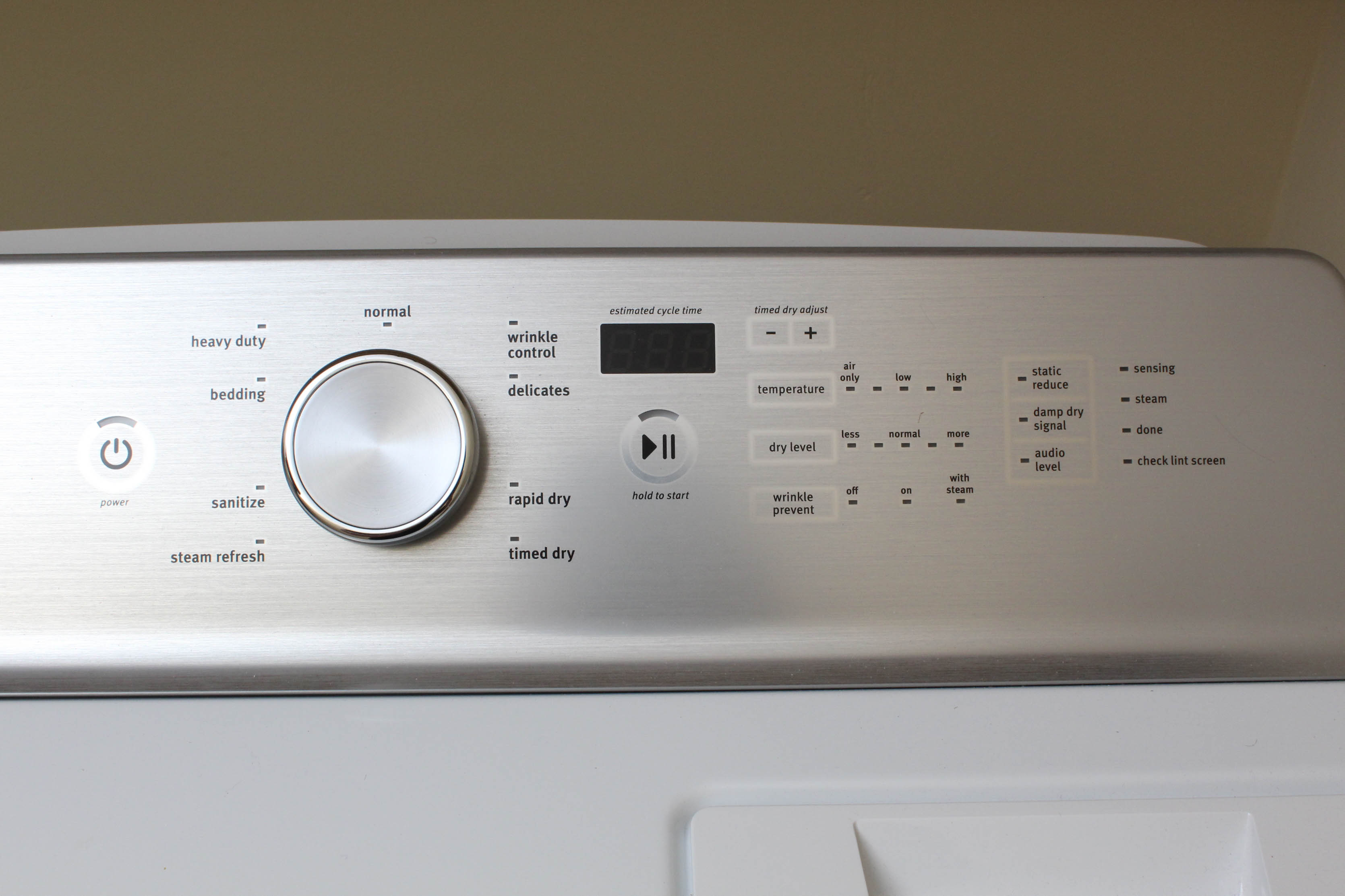 Maytag Bravos XL Dryer with Steam