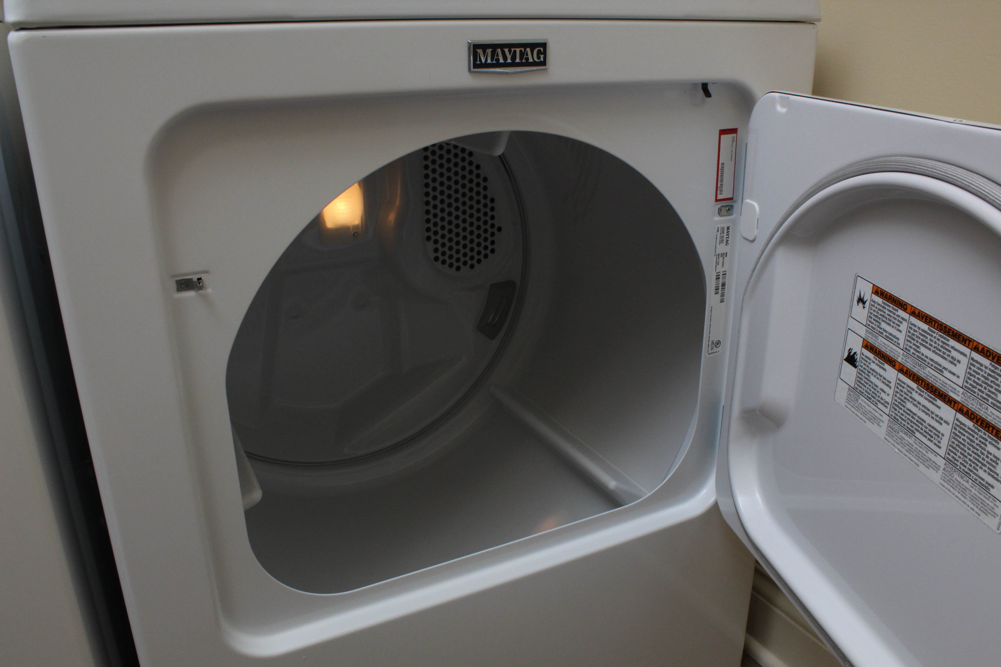 Maytag Bravos XL Dryer with Steam