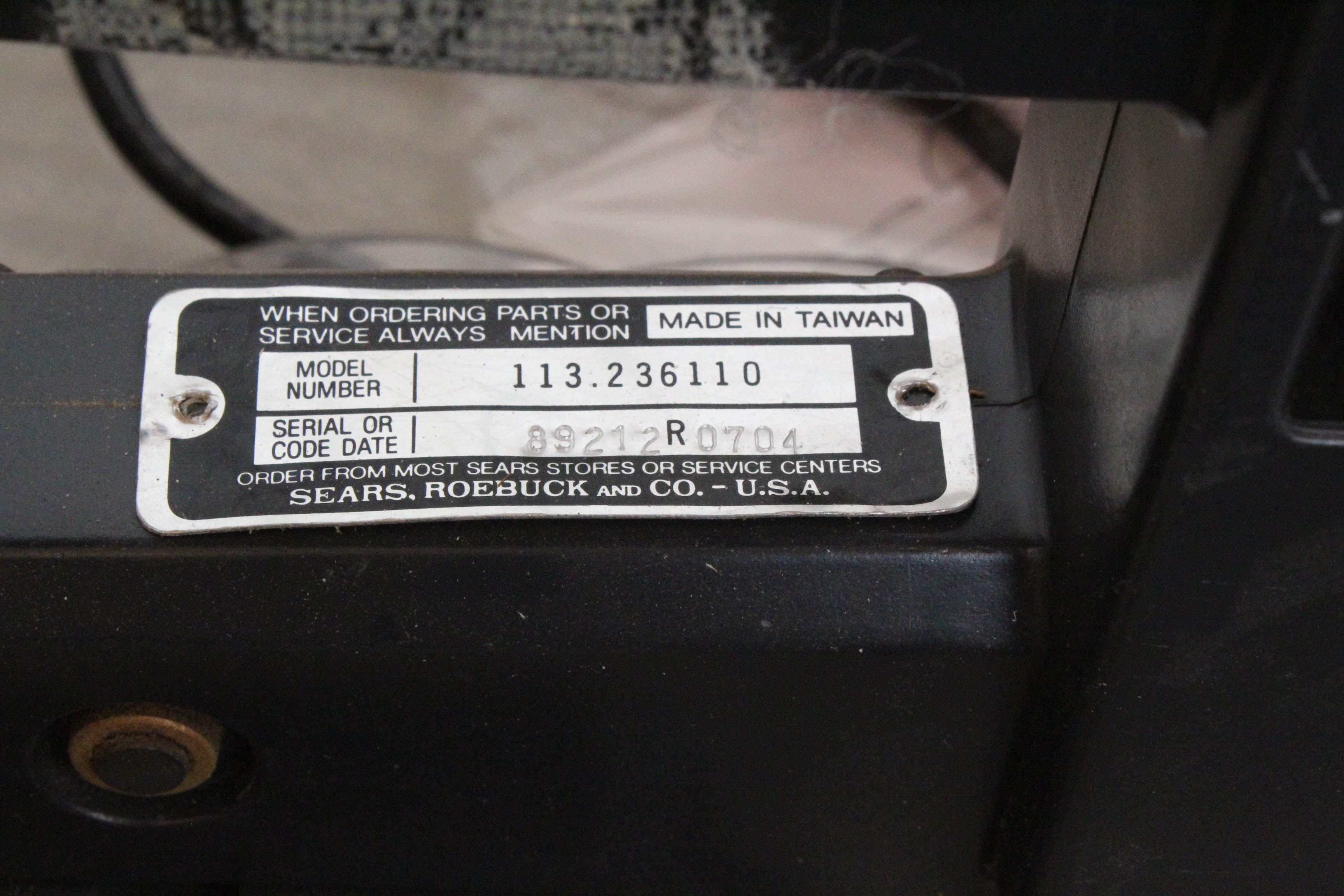 Craftsman 16" Scroll Saw