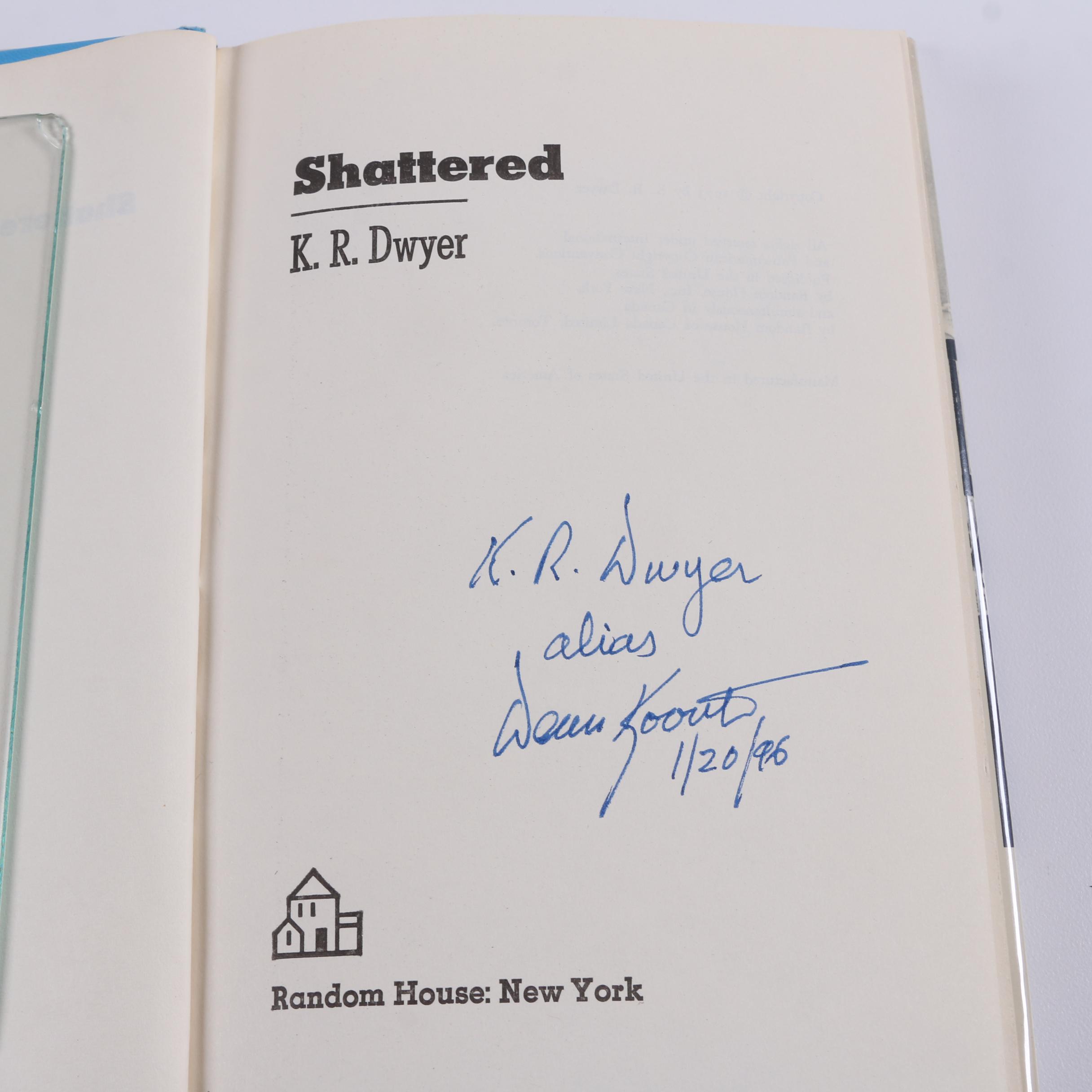 Signed Thriller Novels including Clancy, Koontz, and Patterson