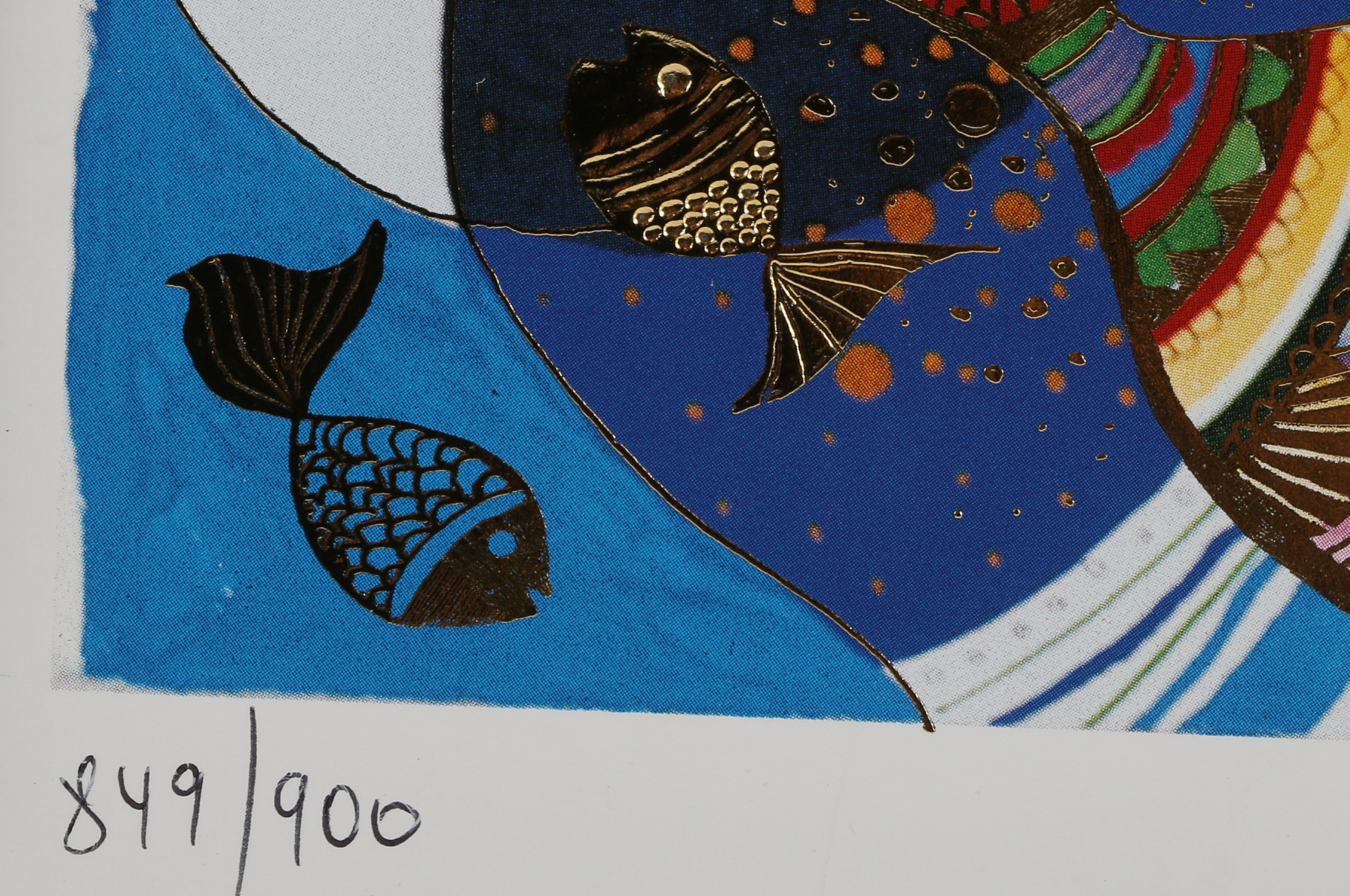 Raphael Abecassis Offset Lithograph "Jonah"