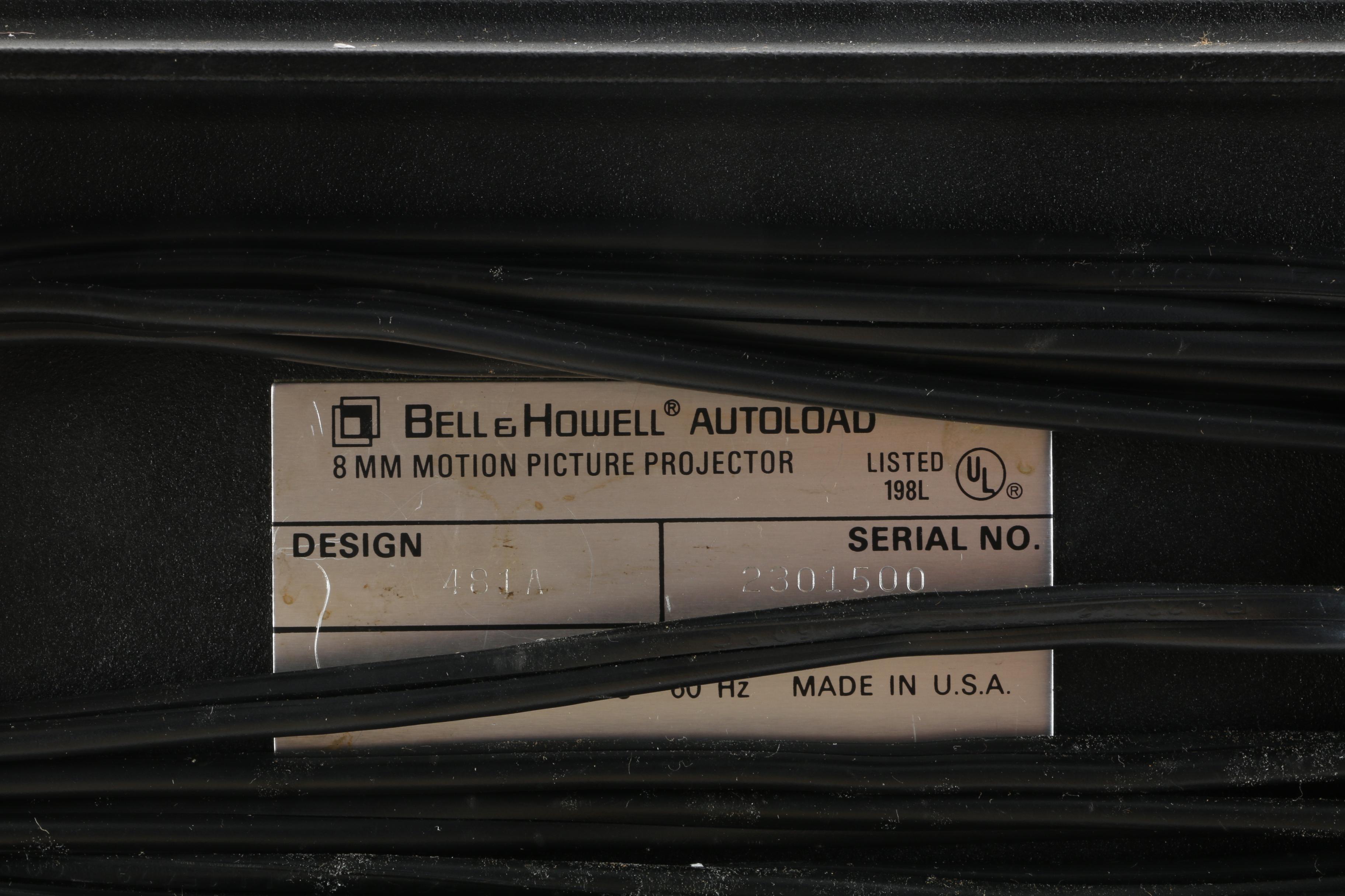 Vintage Bell & Howell Super 8 Projector