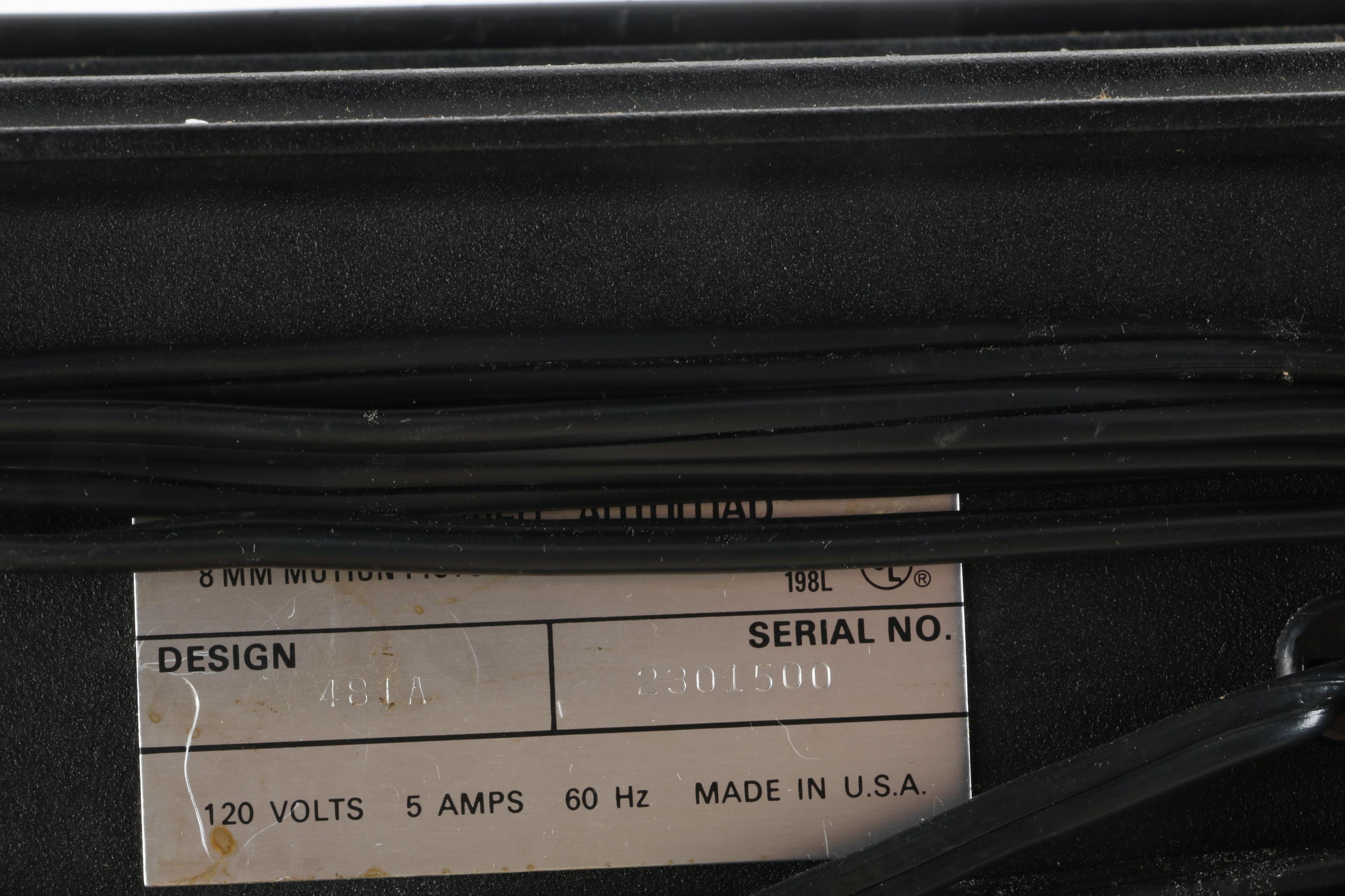 Vintage Bell & Howell Super 8 Projector