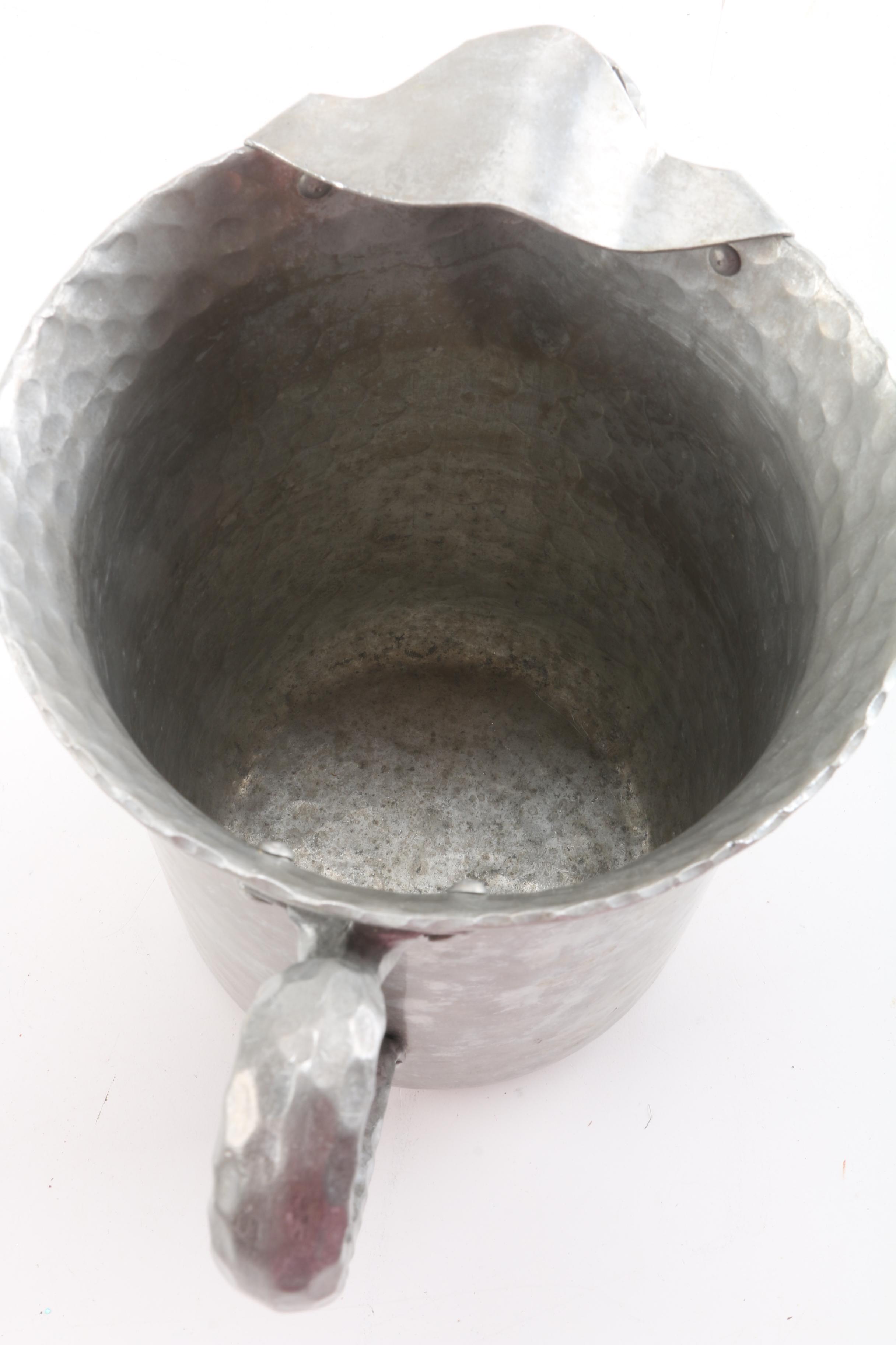 Vintage Everlast Aluminum Ice Bucket and Pitcher with Arthur Armour Tray