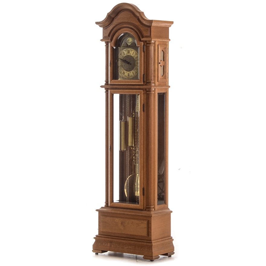 Black Forest Oak Grandfather Clock
