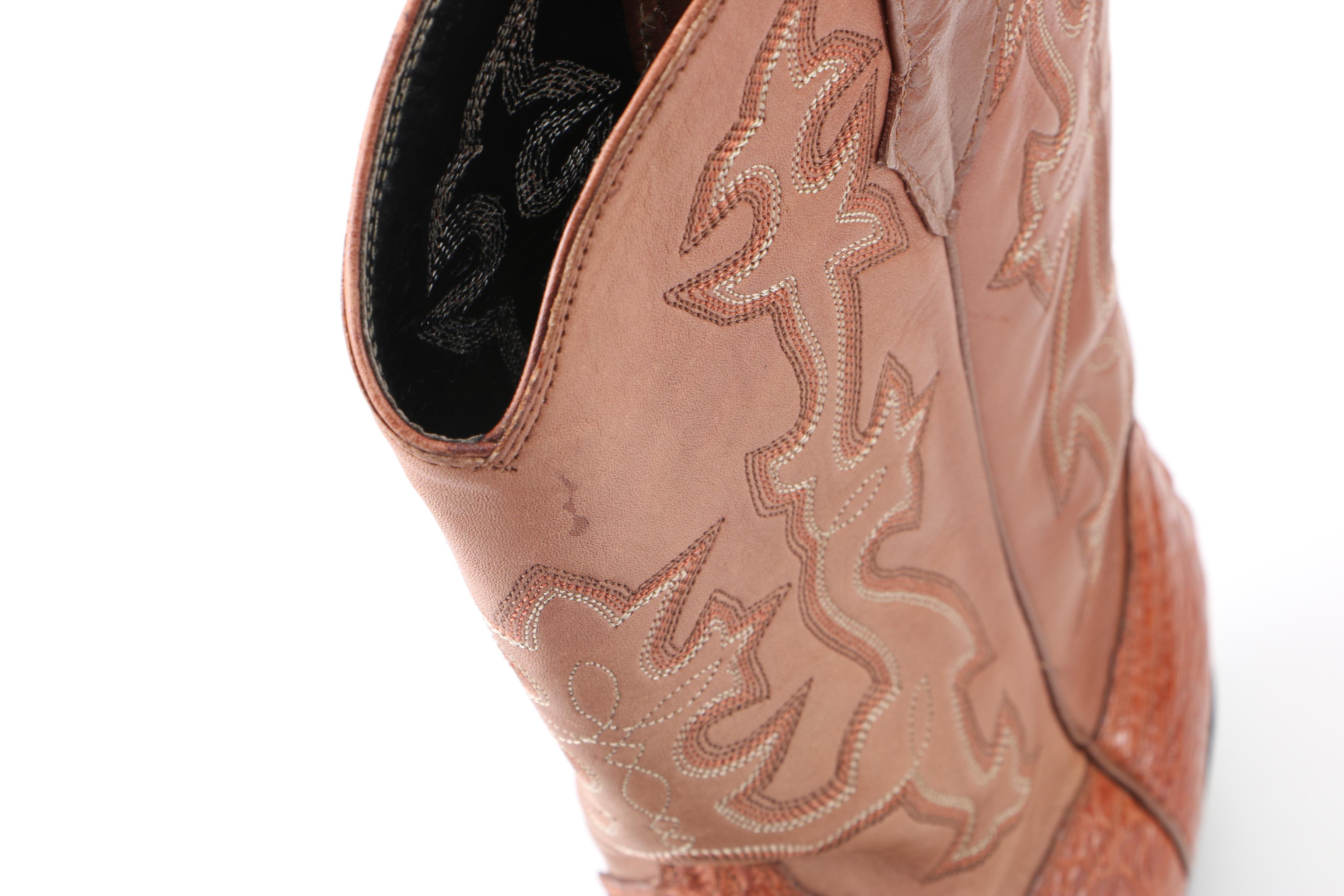 Men's Western Boots Including Alligator Skin