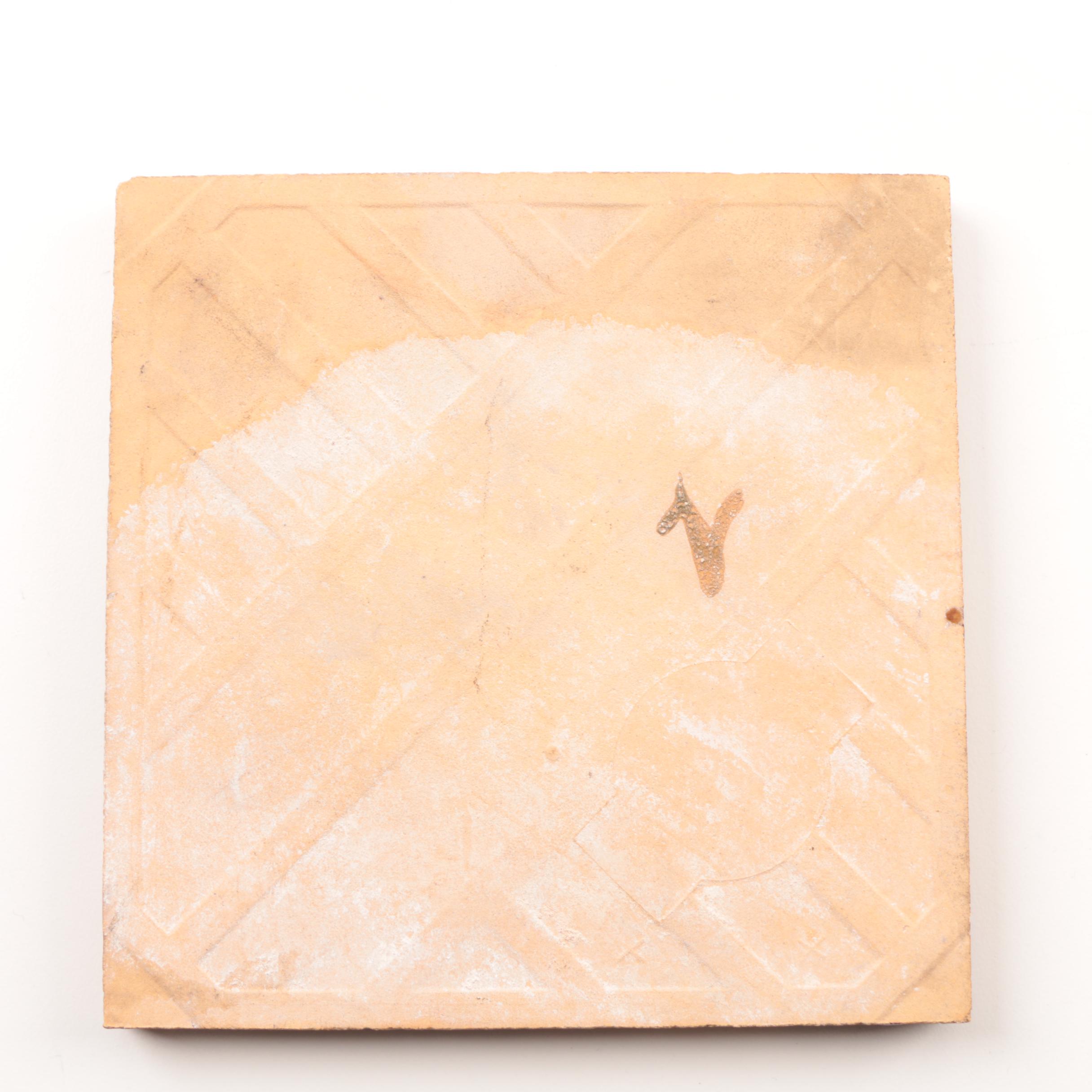 Fifteen Minton Arts and Crafts Glazed Ceramic Tiles, Late 19th Century