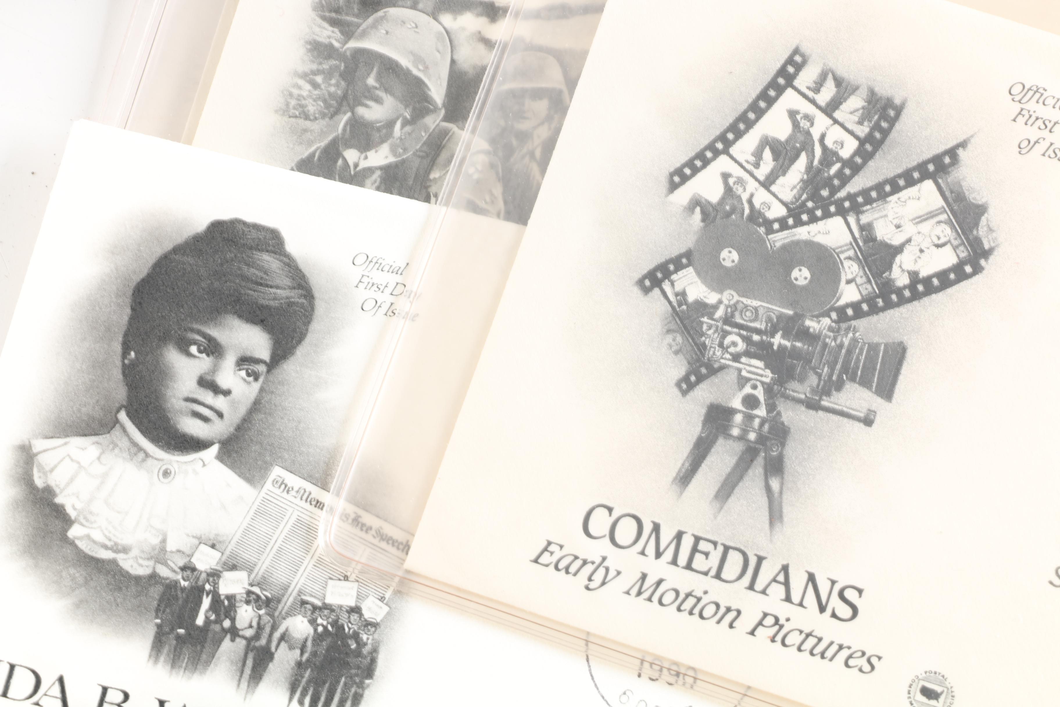 1990s Postal First Day Covers Including Alexander Calder, Olympics, and More