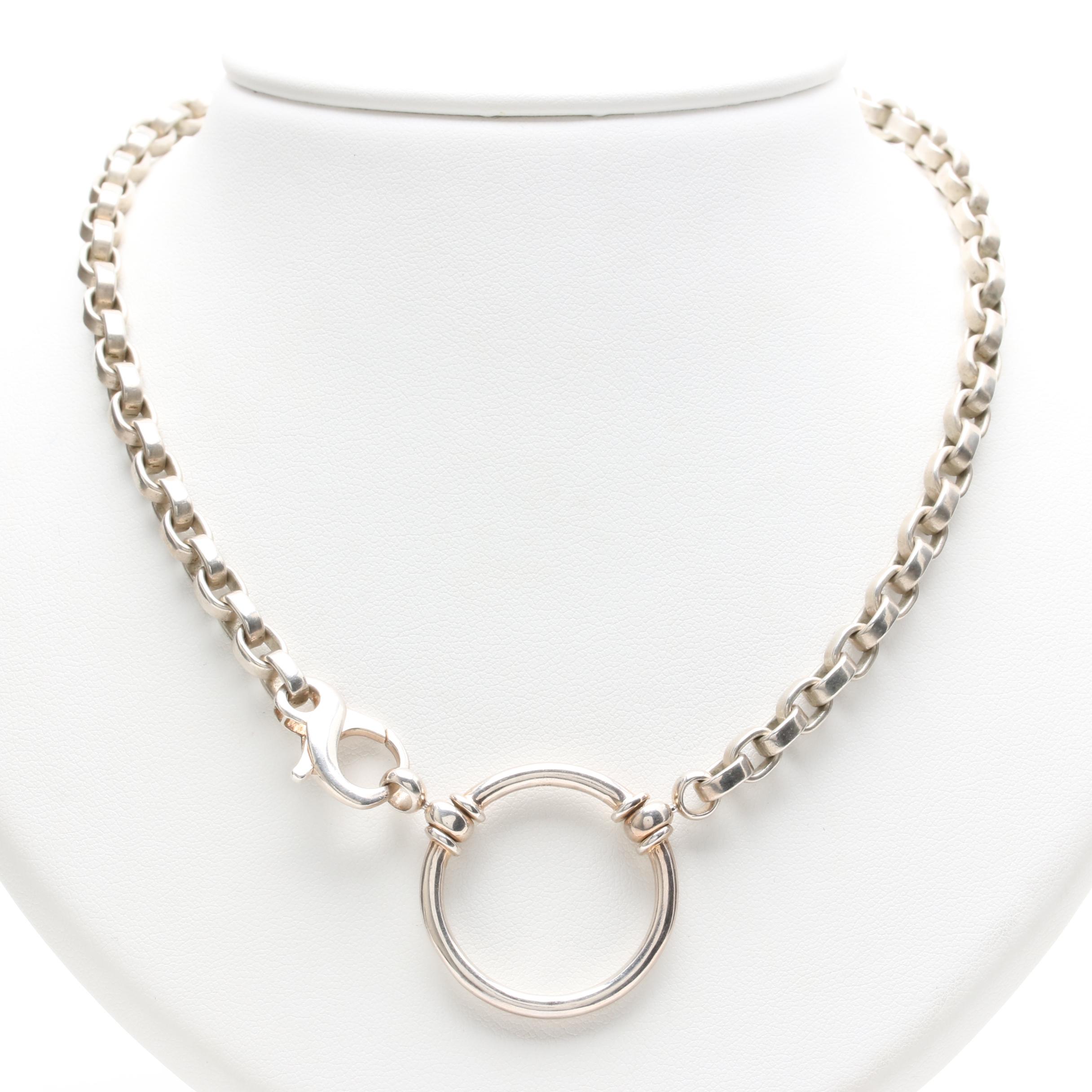 Sterling Silver Link Chain Necklace