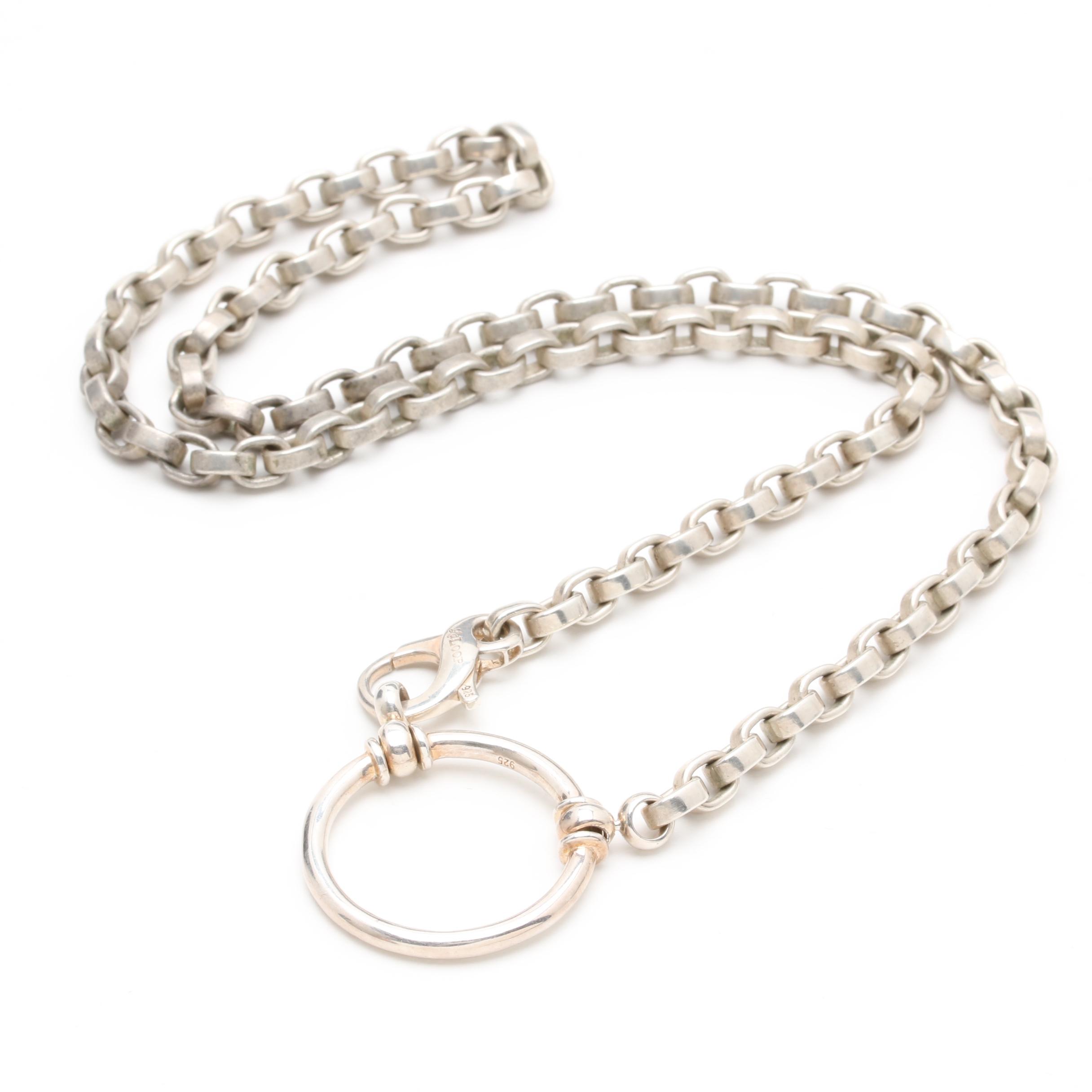 Sterling Silver Link Chain Necklace