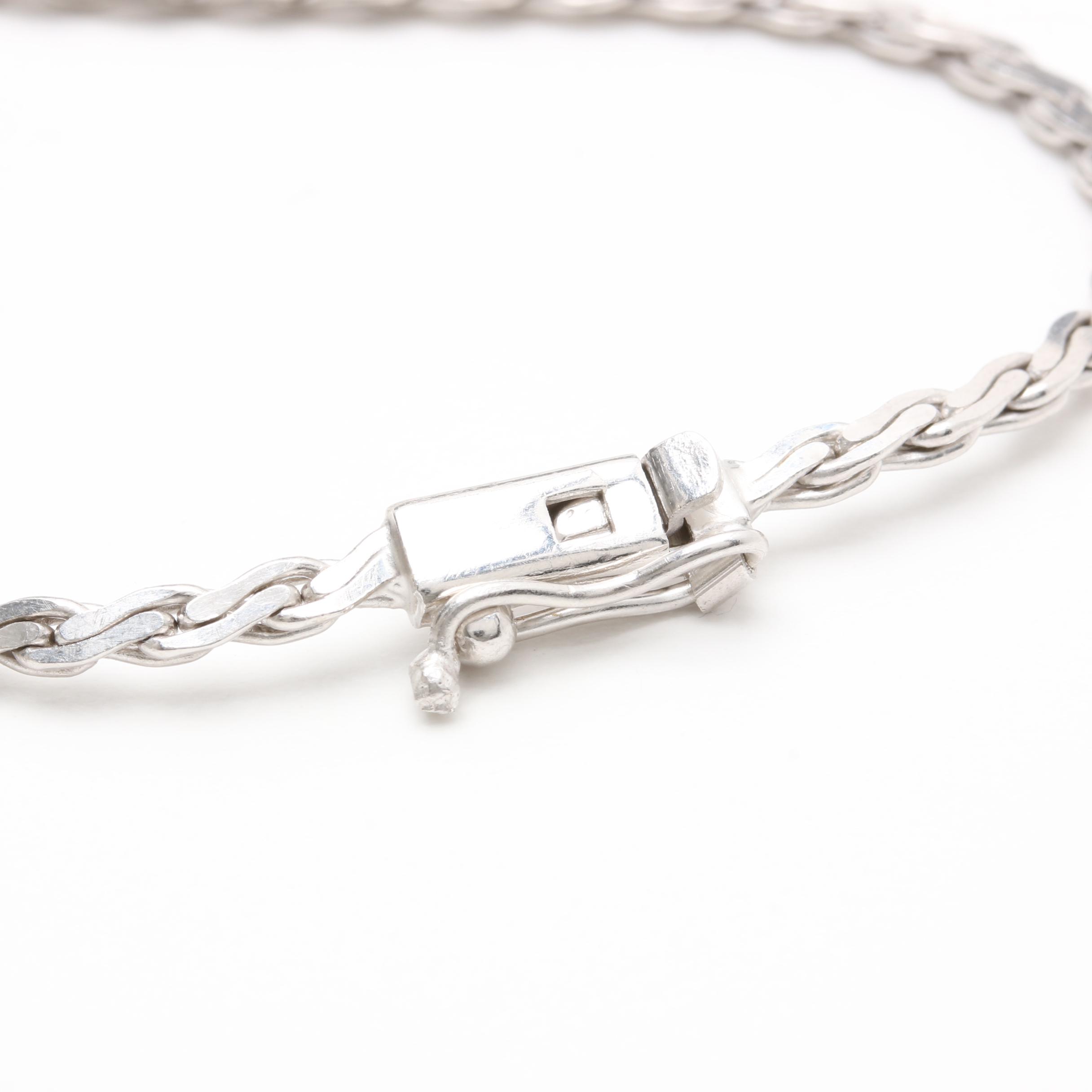 Italian Sterling Silver Chain Necklace