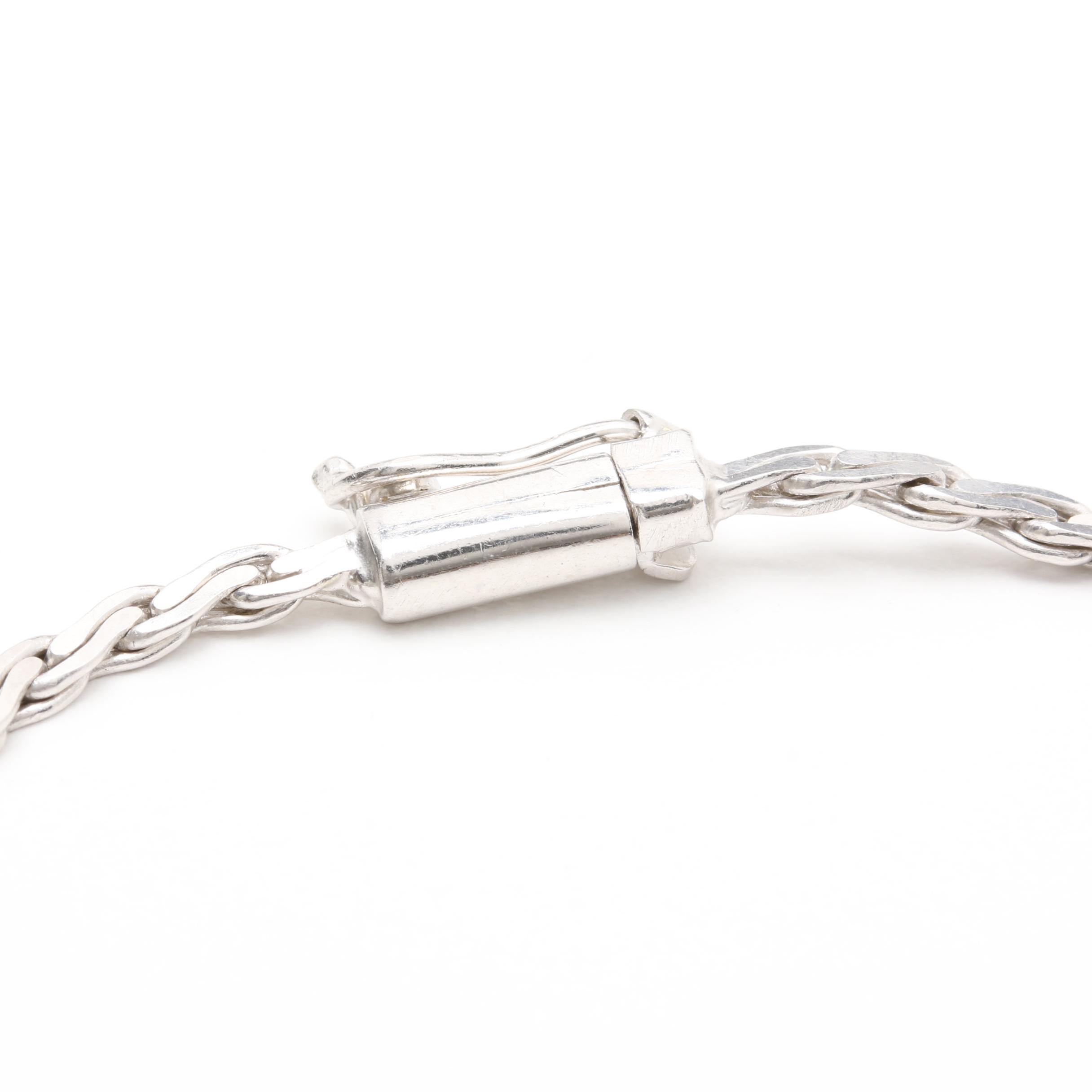 Italian Sterling Silver Chain Necklace