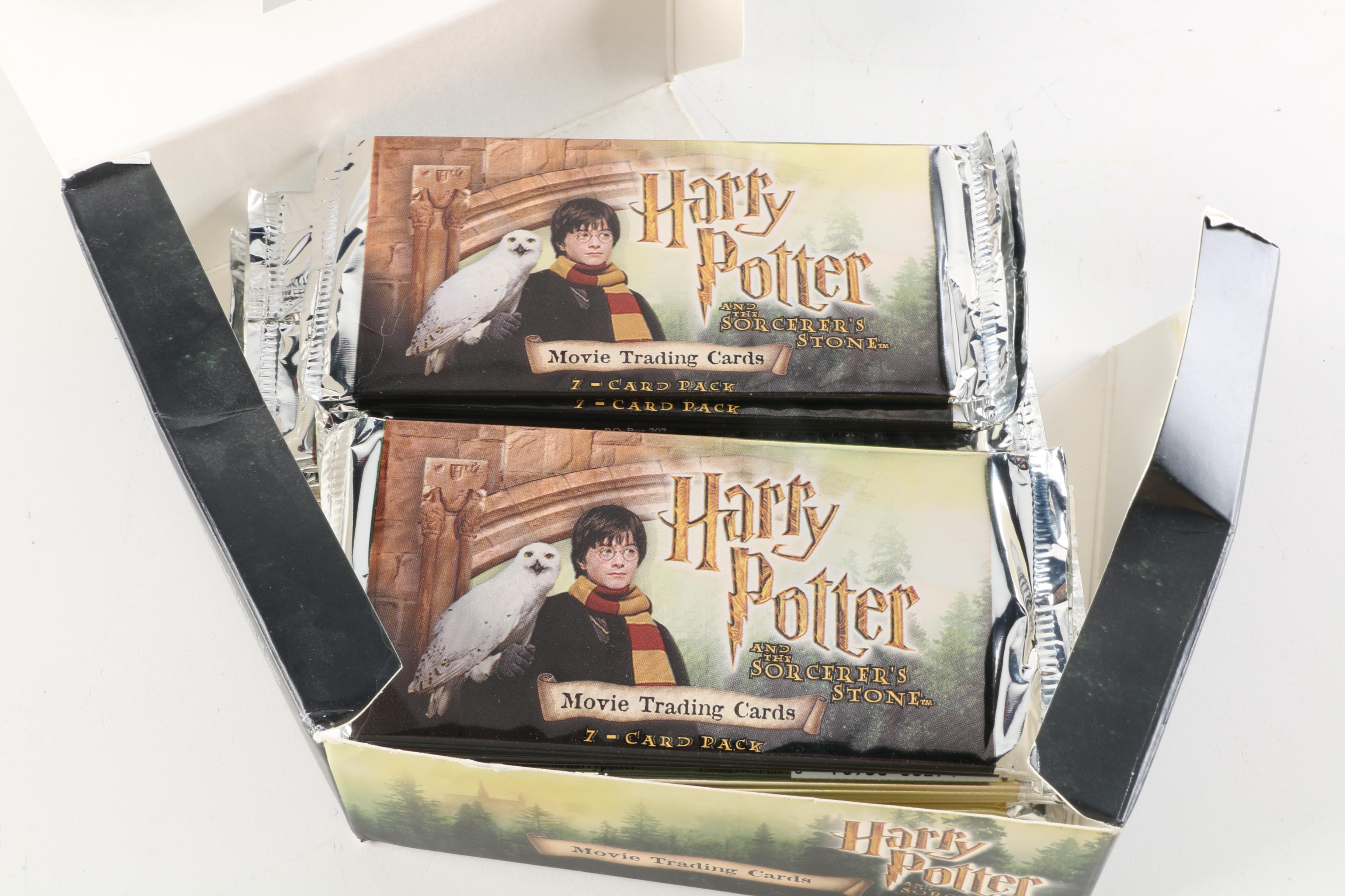 "Harry Potter and the Sorcerer's Stone" Movie Trading Cards