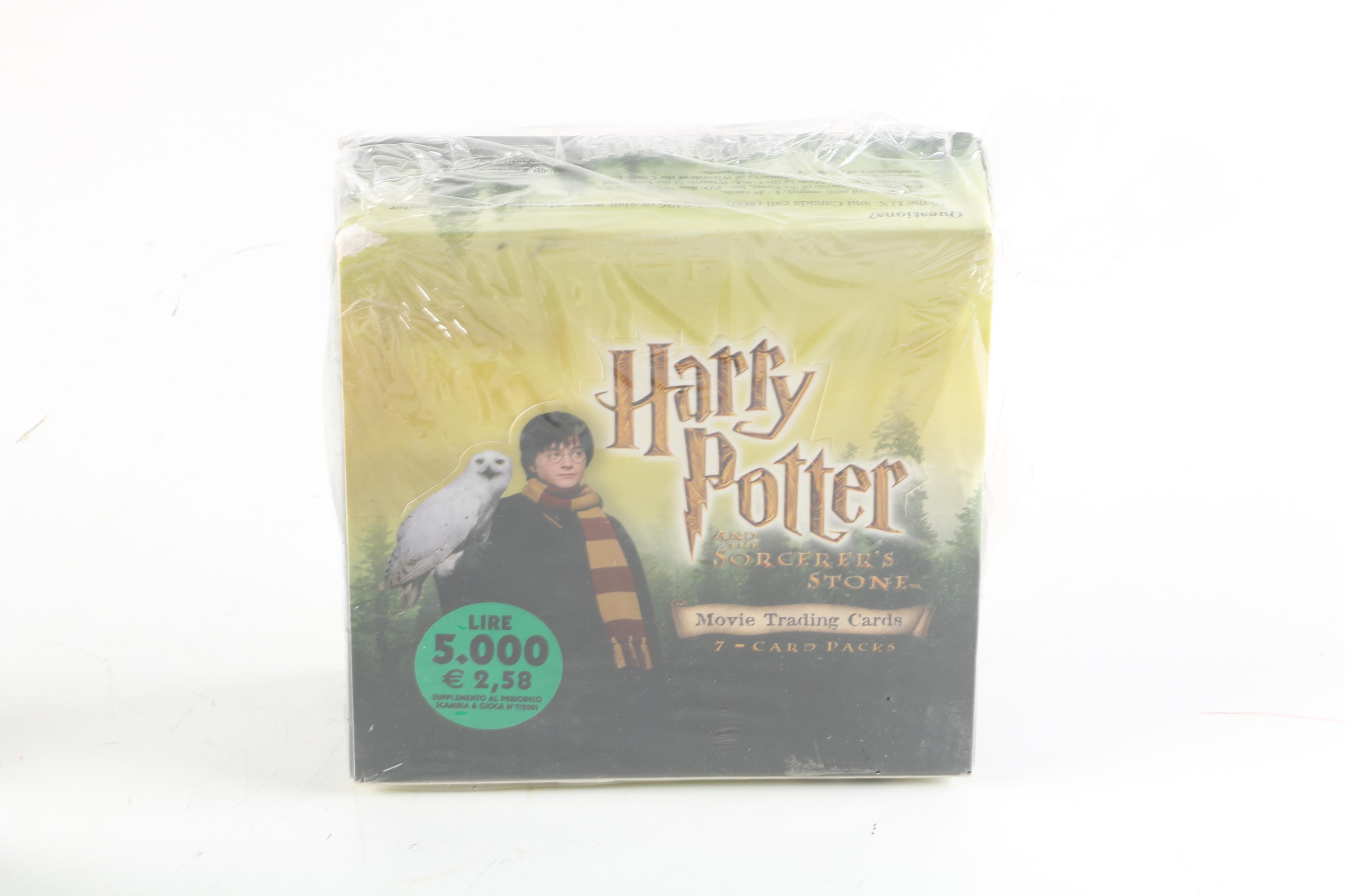 "Harry Potter and the Sorcerer's Stone" Movie Trading Cards