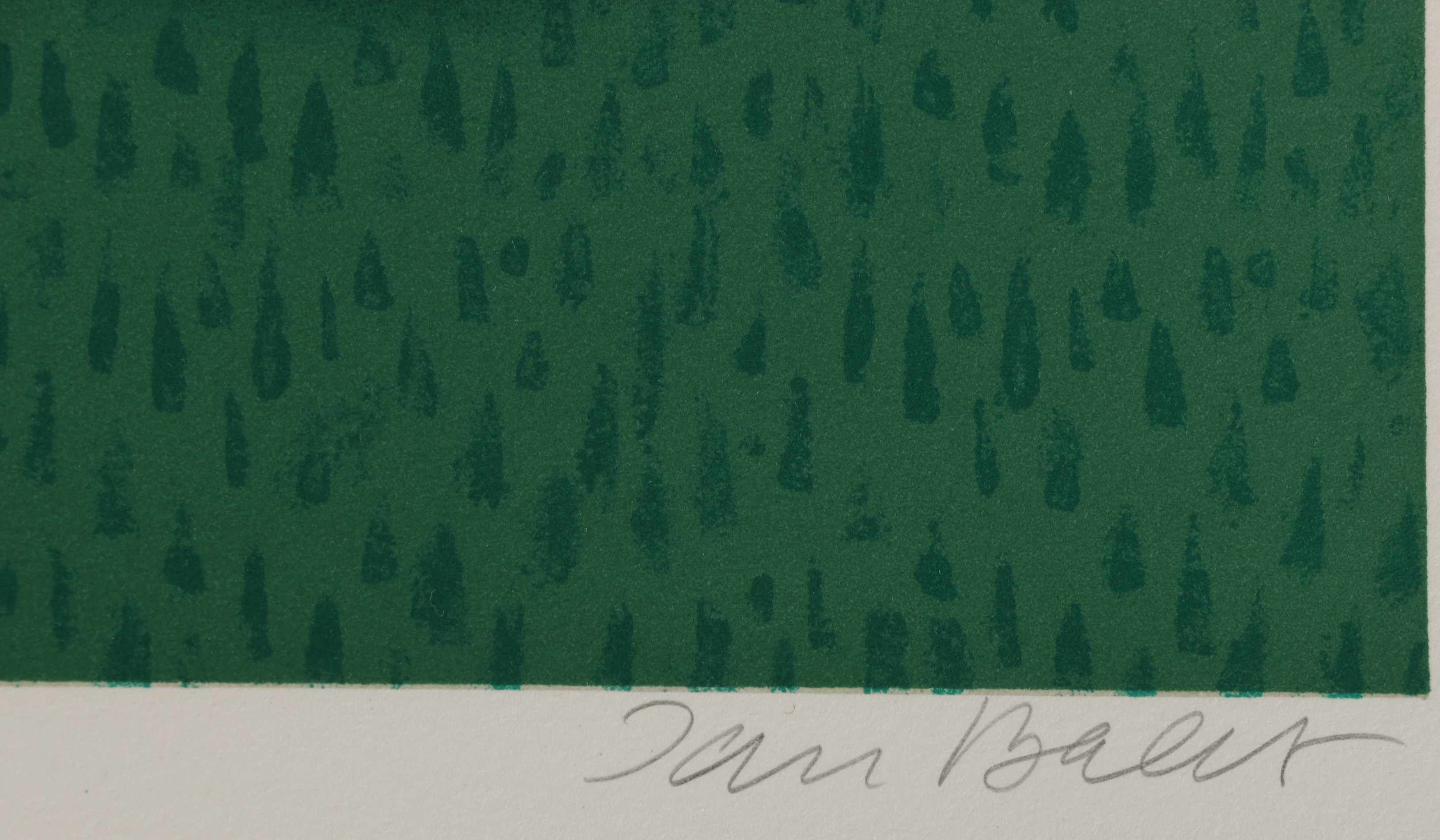 Jan Balet Lithograph "Picnic in 3/4 Time"