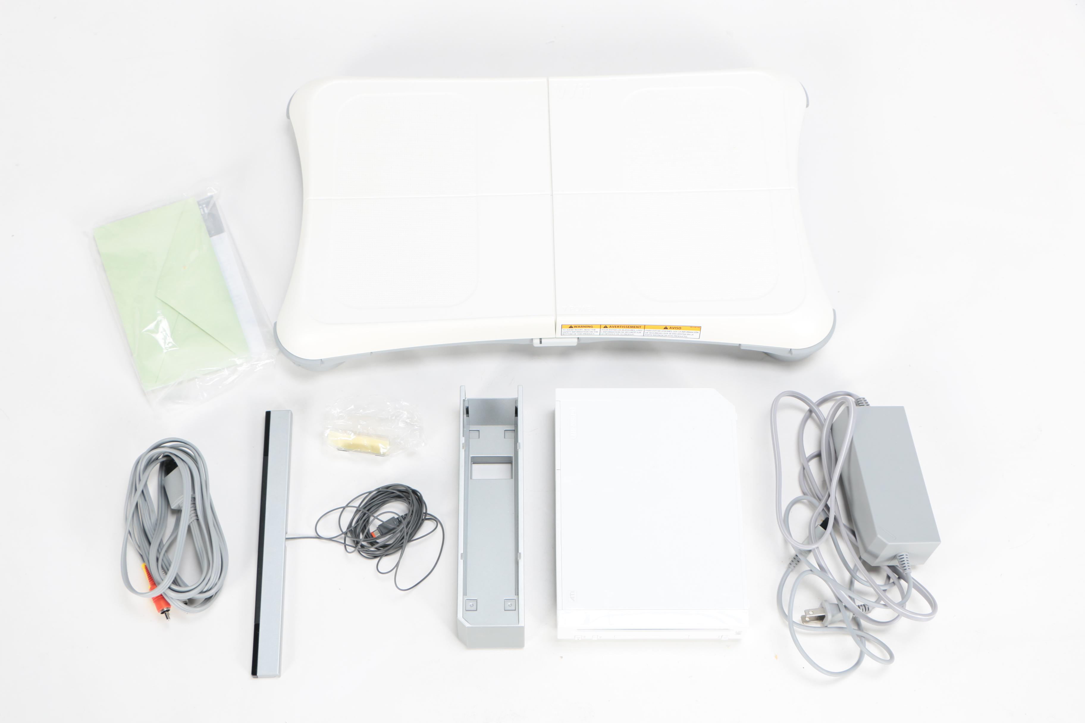 Nintendo Wii Console with Balance Board Accessory