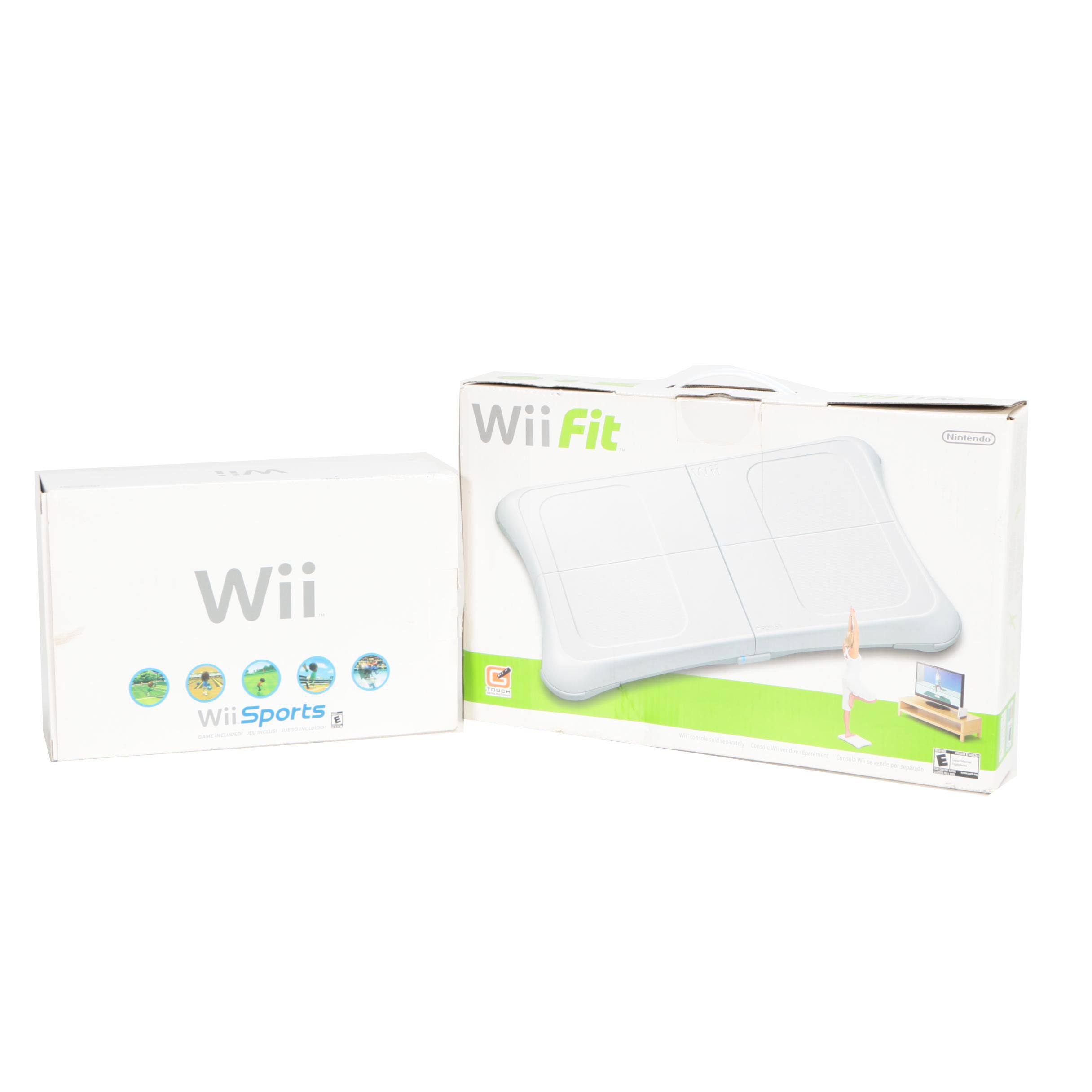 Nintendo Wii Console with Balance Board Accessory