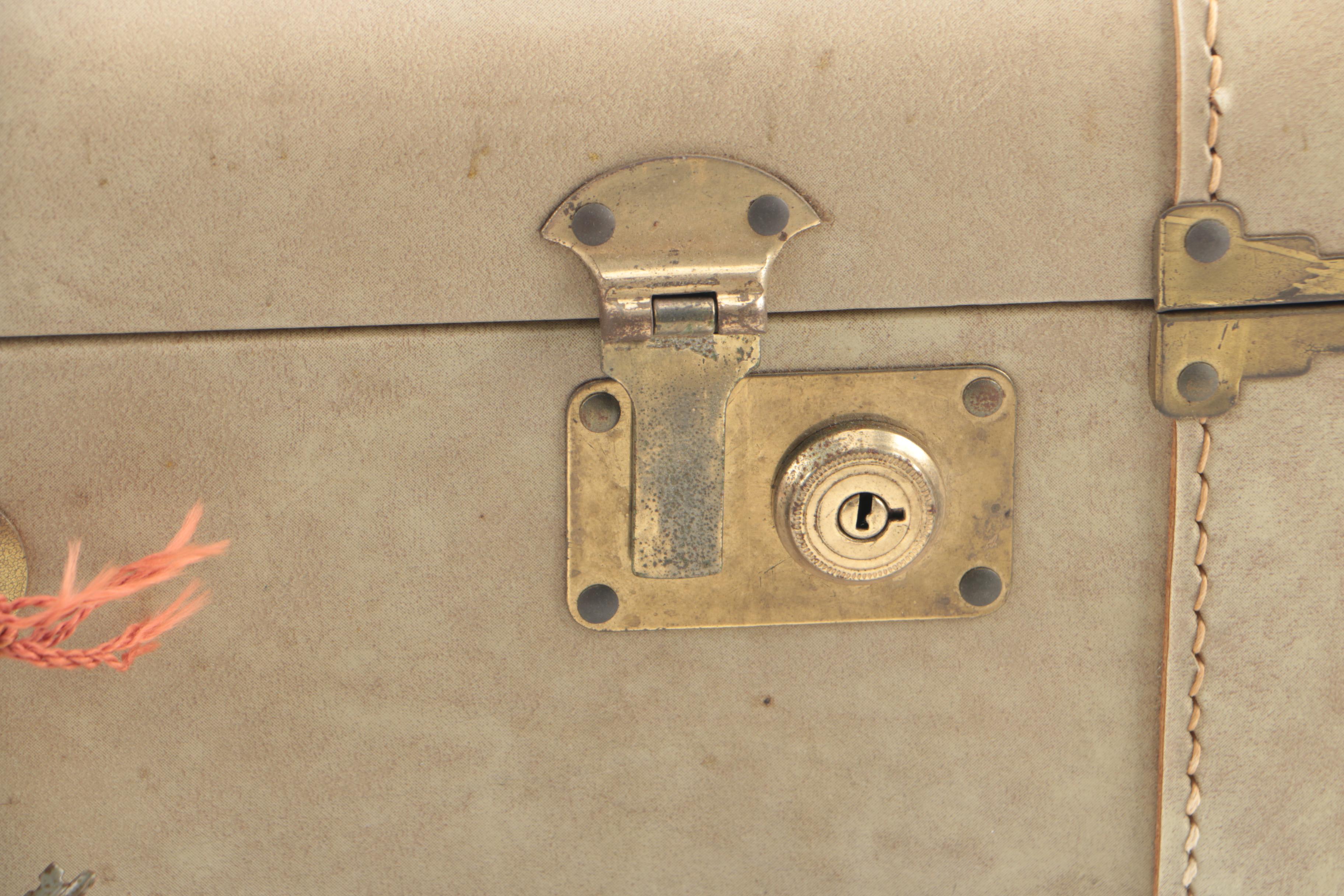 Vintage Towncraft Suitcase and Samsonite Silhouette Train Case