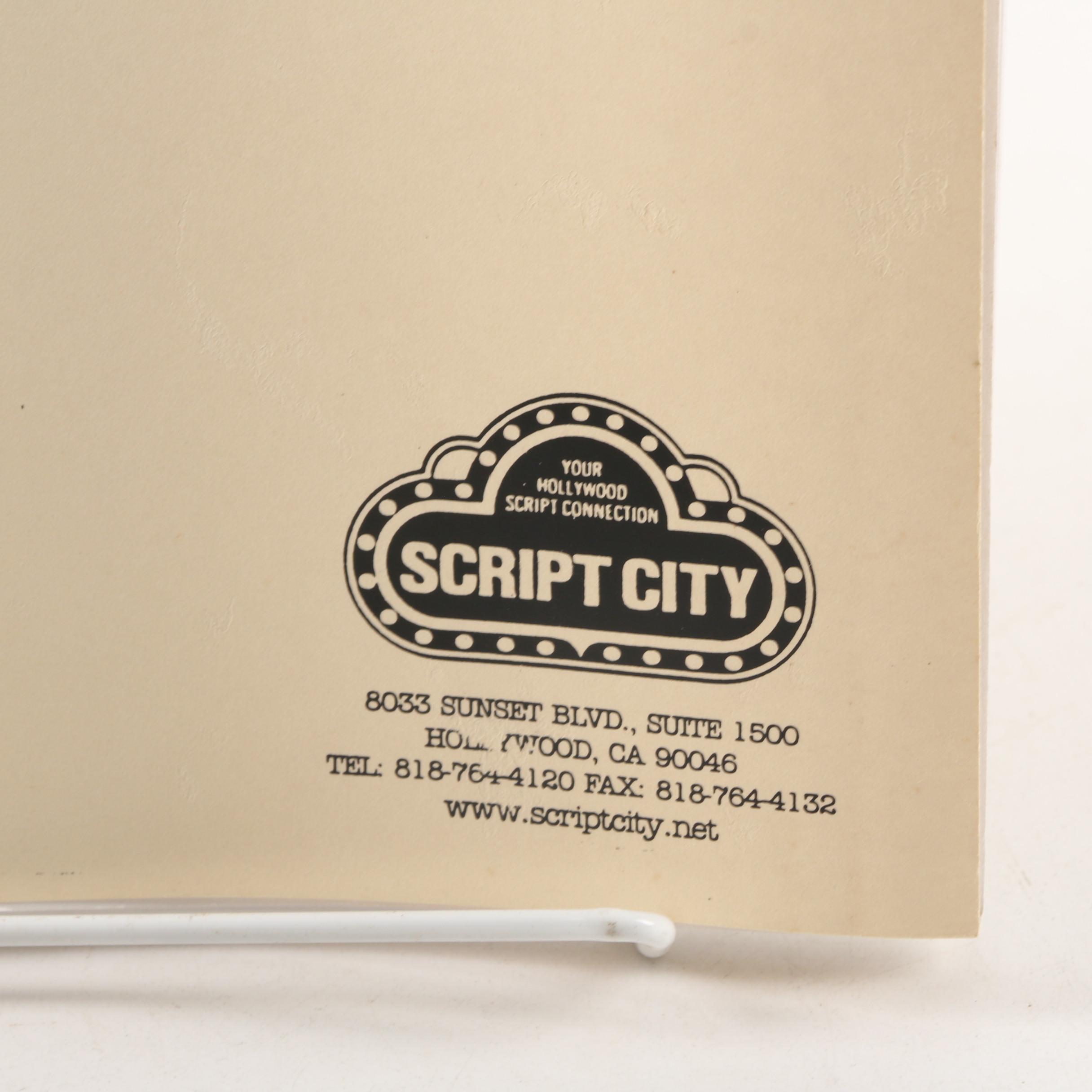 1996 "Lock, Stock and Two Smoking Barrels" Screenplay by Guy Ritchie