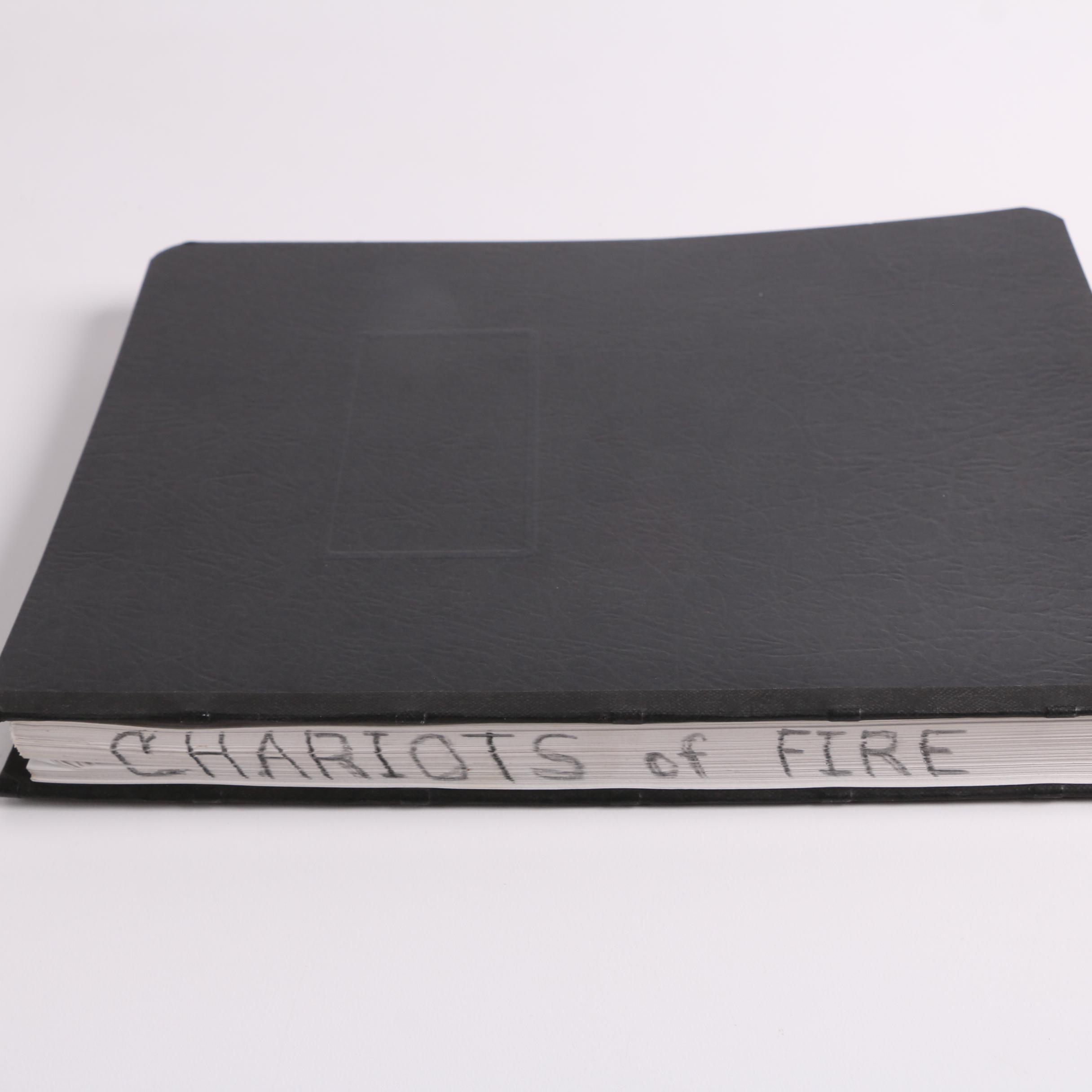 1980s "Chariots of Fire" Screenplay by Colin Welland