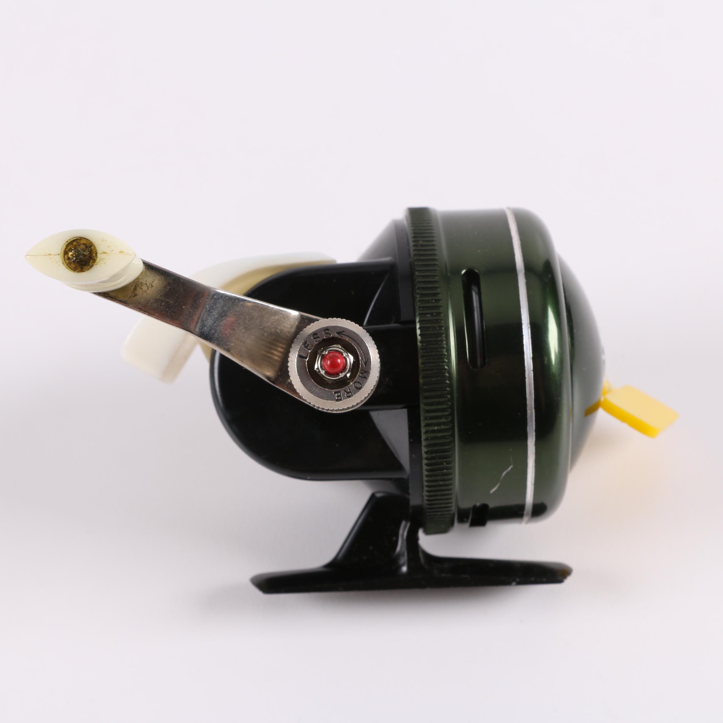 Vintage Fishing Spinning Reels Including Zebco and Johnson