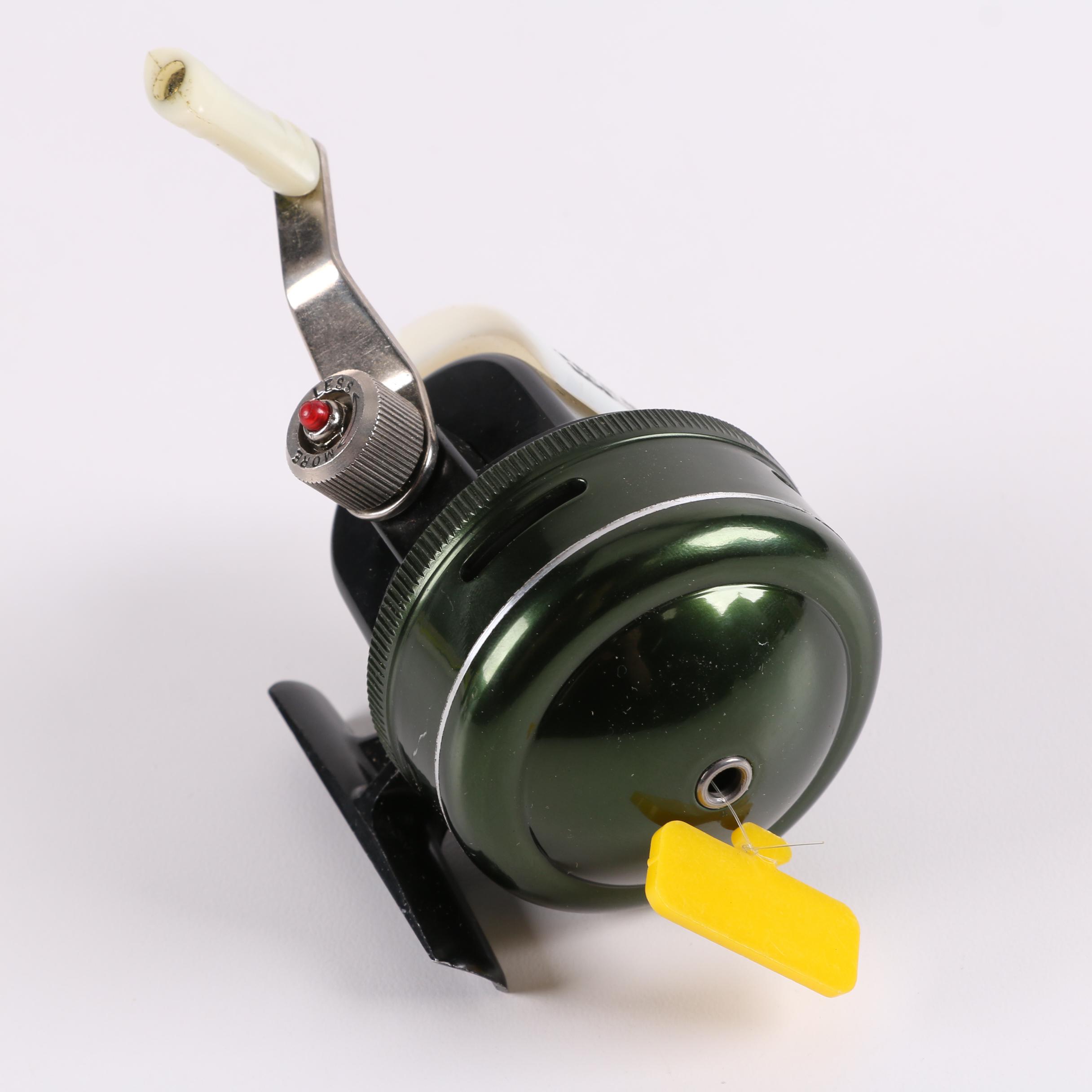 Vintage Fishing Spinning Reels Including Zebco and Johnson