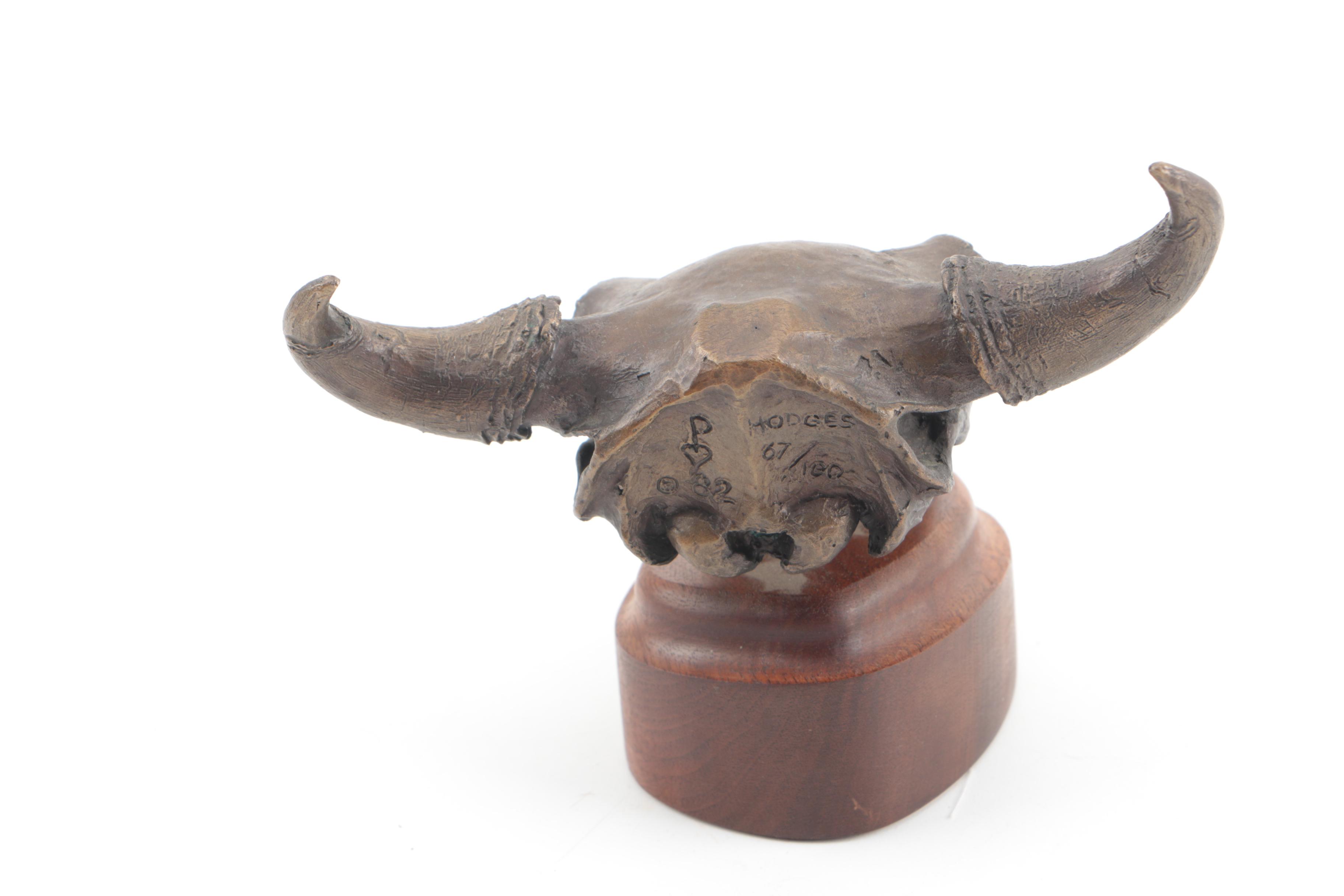 Dave Hodges Bronze Sculpture "Plain Monarch"