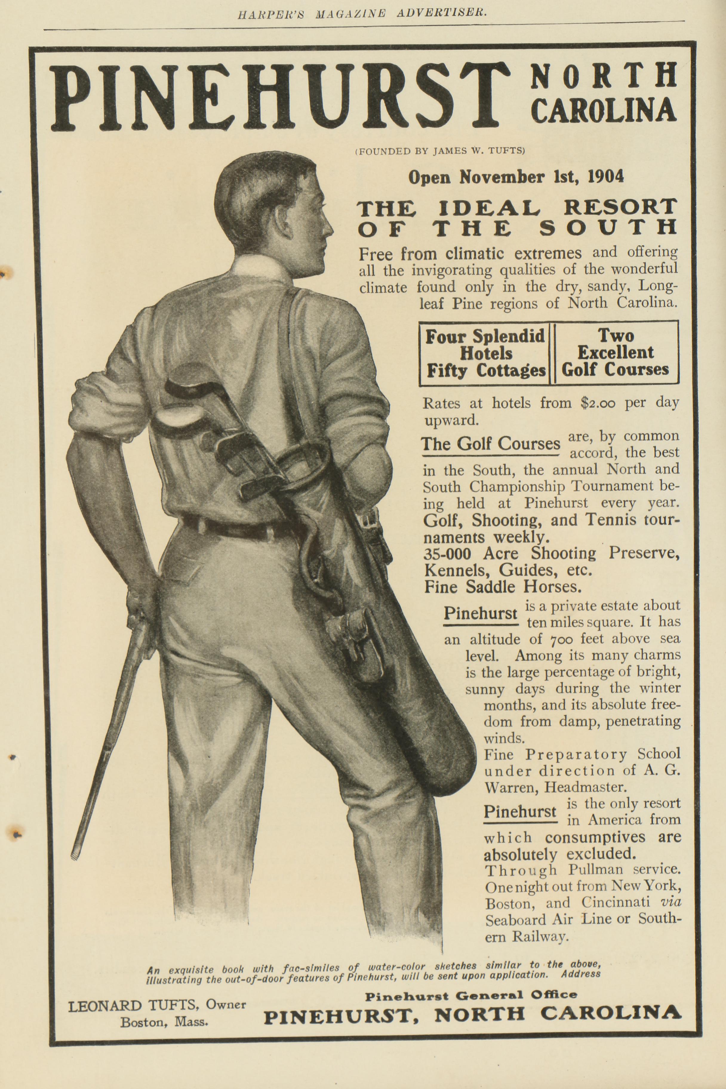 Golf-Themed Photomechanical Prints